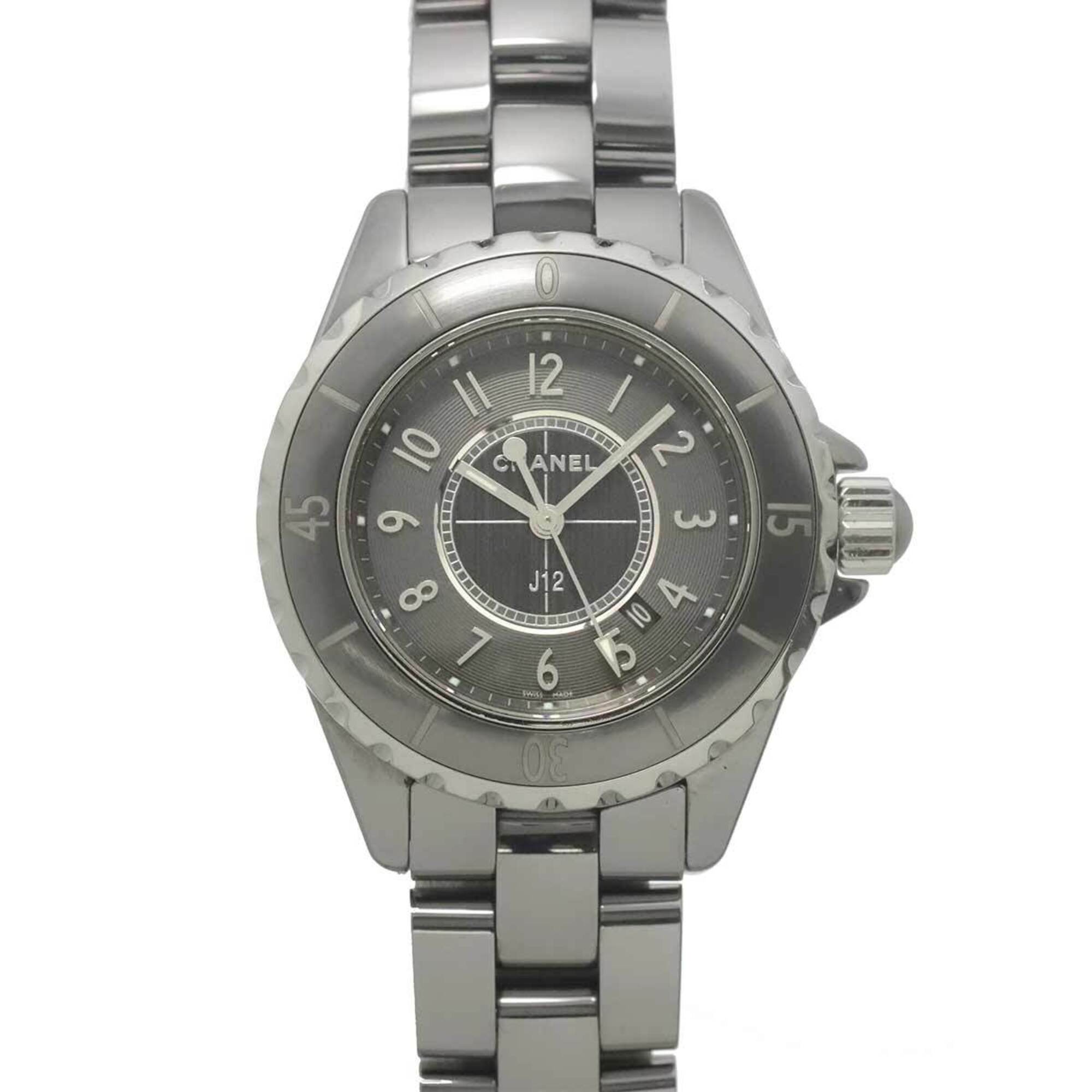 Chanel J12 H2978 Grey Dial 34mm Watch