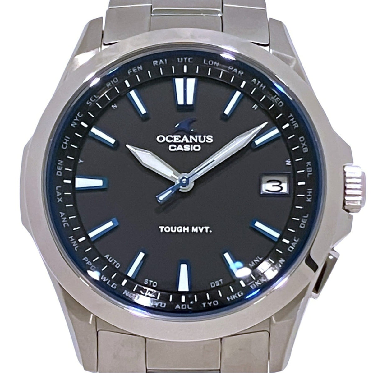 Casio Oceanus OWC-S100-1AJF Schwarz Zifferblatt 40mm Uhr