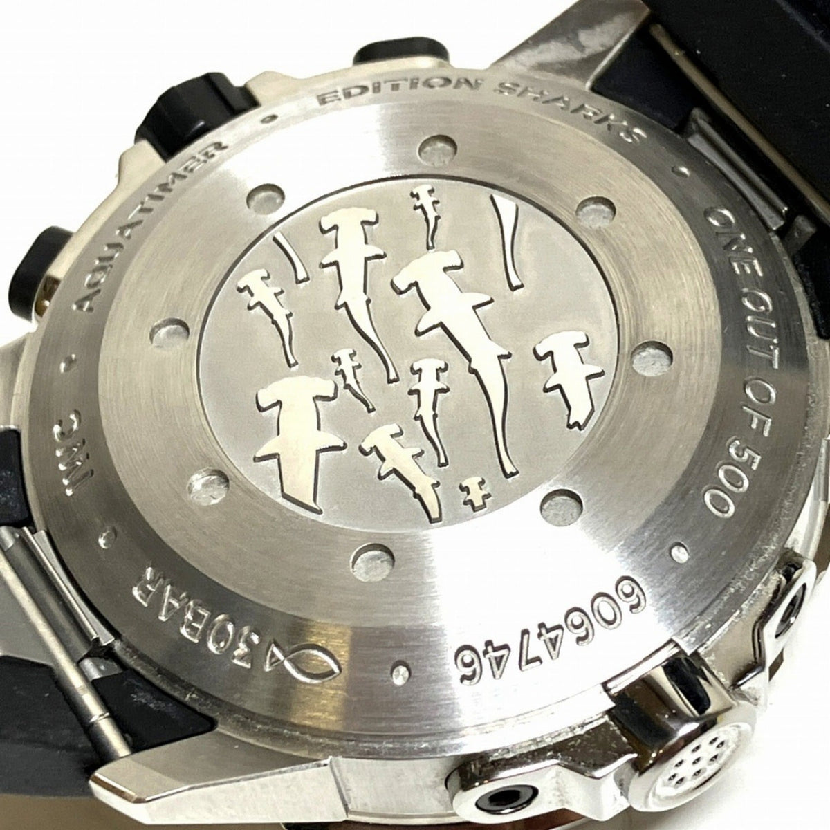 IWC Schaffhausen IW379506 Schwarz Zifferblatt 44 mm Uhr
