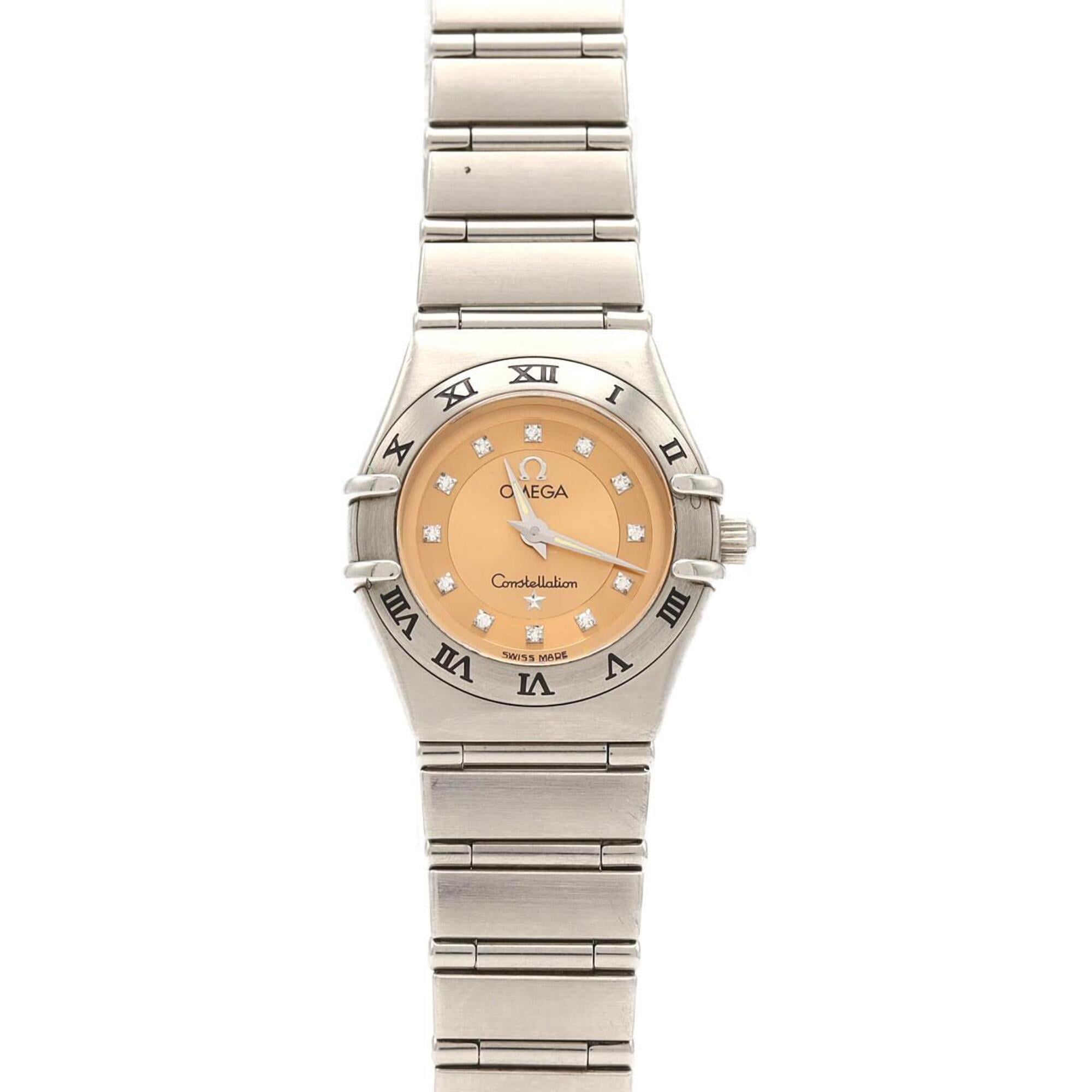 Omega Constellation 1564.65 Pink Dial Stainless steel 22mm Watch
