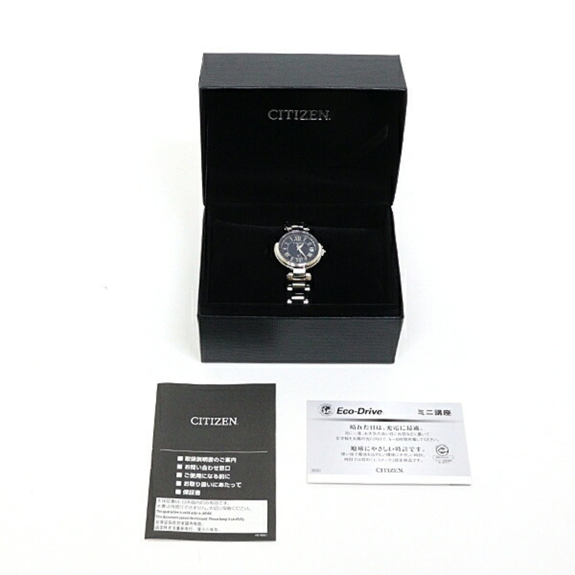 CITIZEN Women's Watch XC Basic Collection EC1030-50L Eco-Drive Radio-controlled