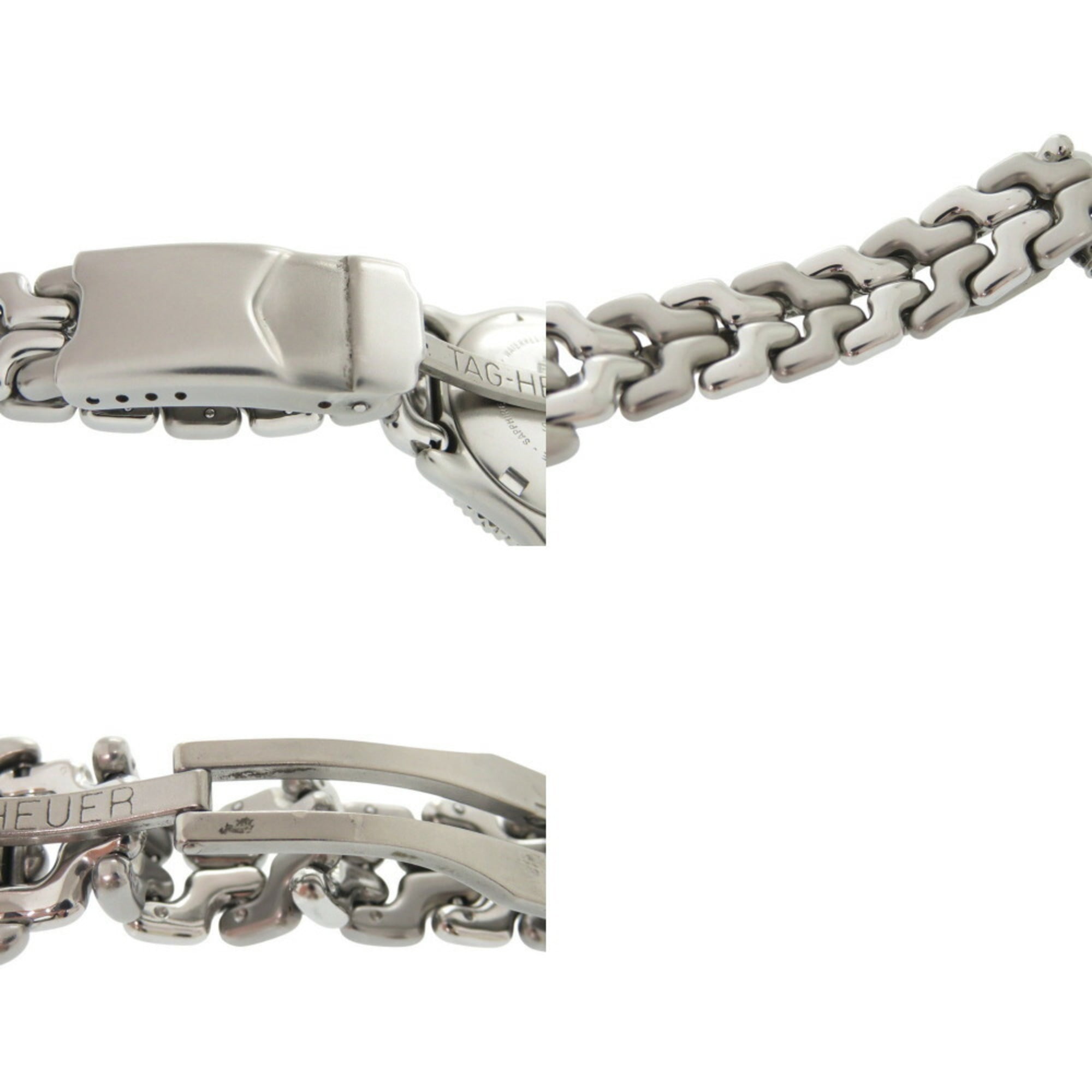 TAG Heuer S99.008 Cell Quarzzuhr aus Edelstahl Creme CremeSilber 1045TAG HEUER