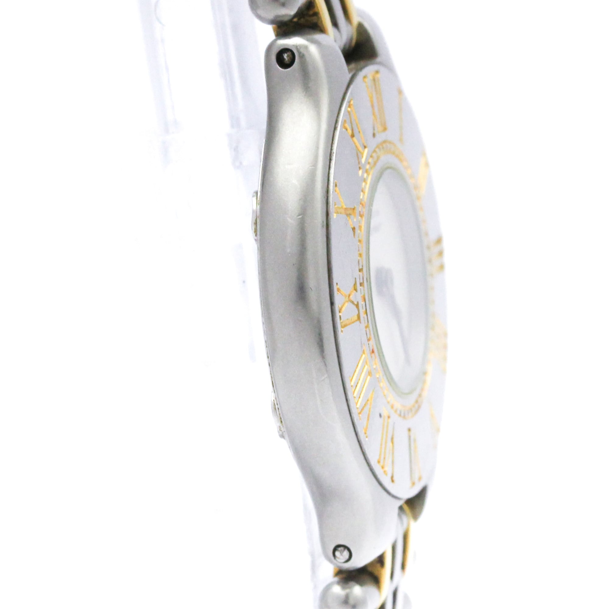 CARTIER Must 21 verguld stalen quartz dameshorloge W10051F4