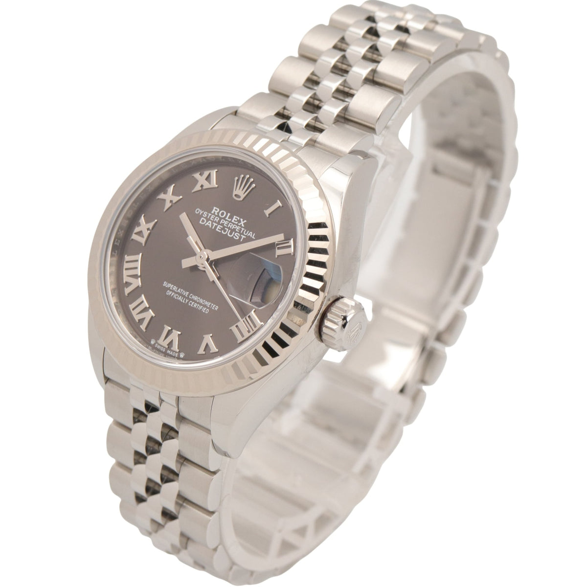 Rolex Lady Datejust 28 279174 Gray Dial 28mm Watch