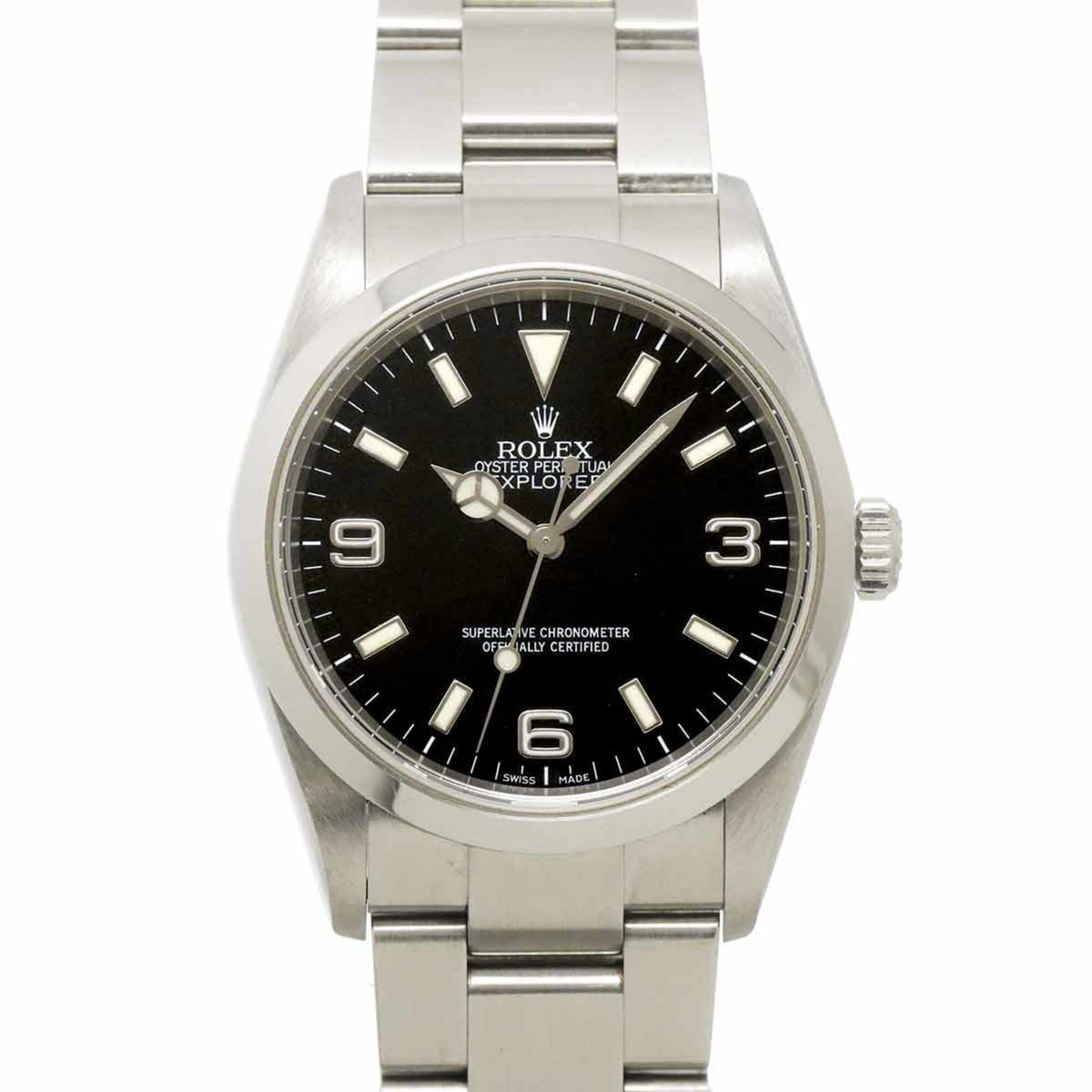 Rolex Explorer 114270 Black Dial 36mm Watch