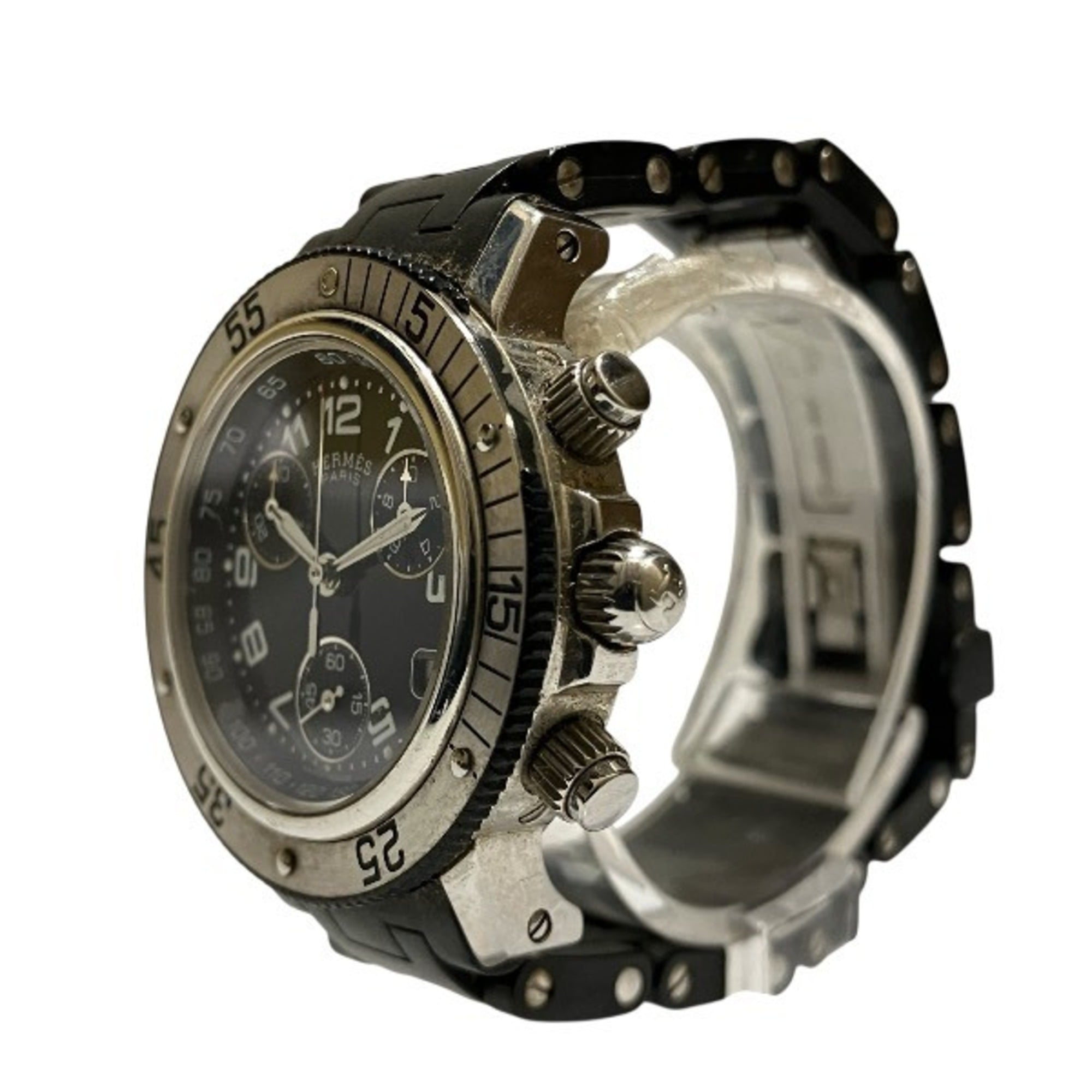 Hermes Clipper Diver CL2 315 Quartz Watch for Women