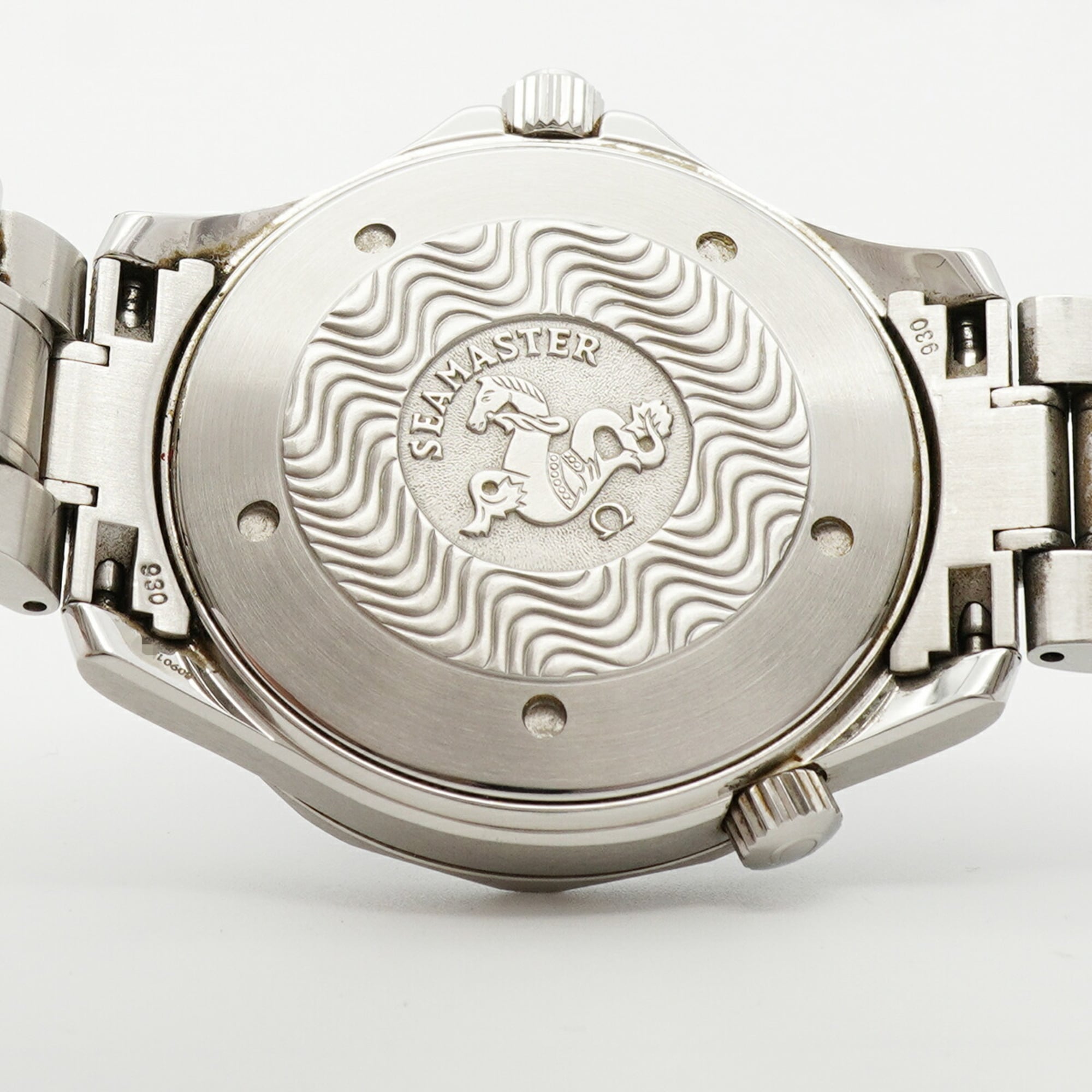 Omega Seamaster 2255.80 herenhorloge met blauwe wijzerplaat