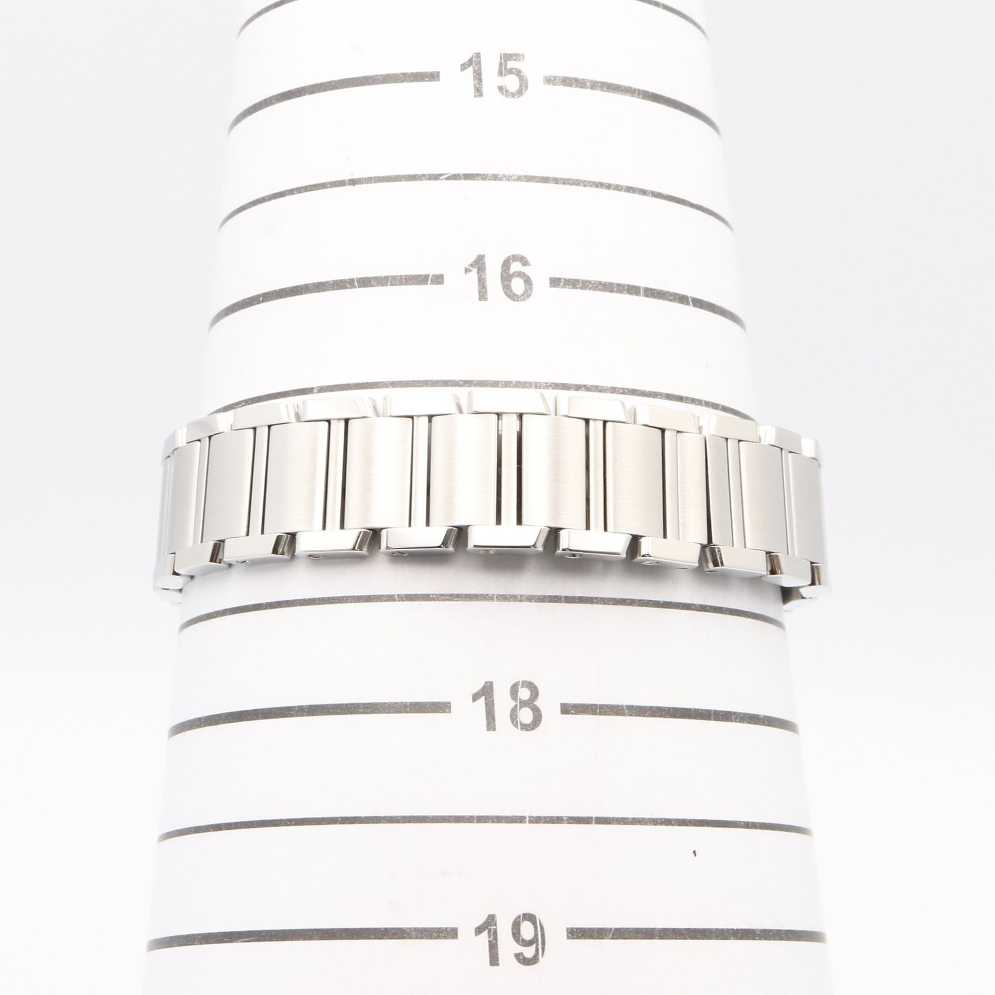 Cartier Tank francaise W51028Q3 Pink Dial Stainless steel 20mm Watch