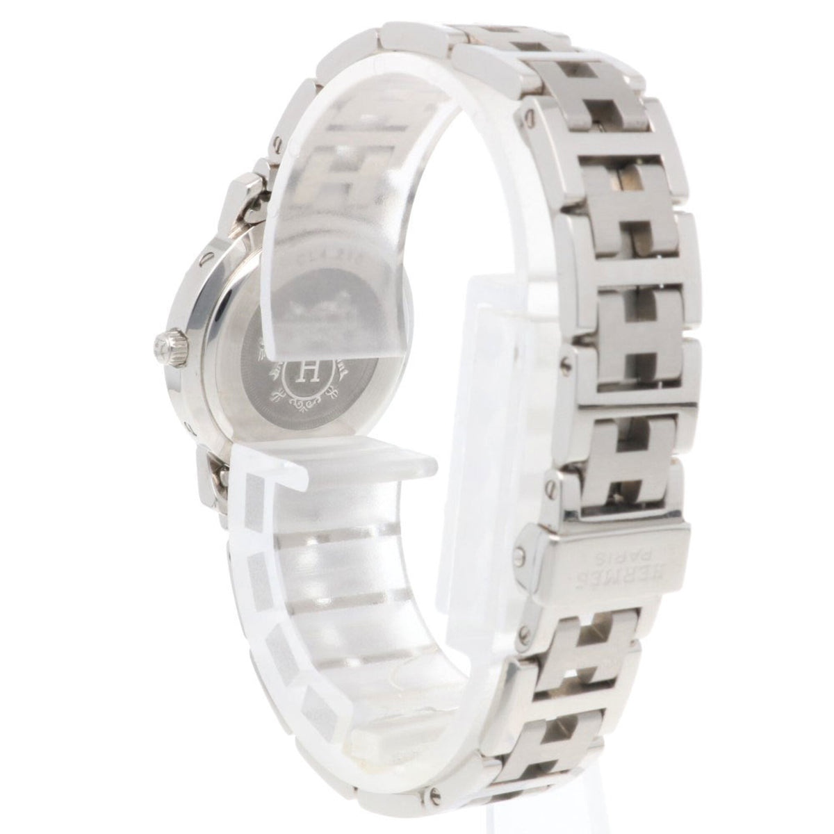 Hermes Clipper CL4.210 Silber Zifferblatt 23 mm Uhr