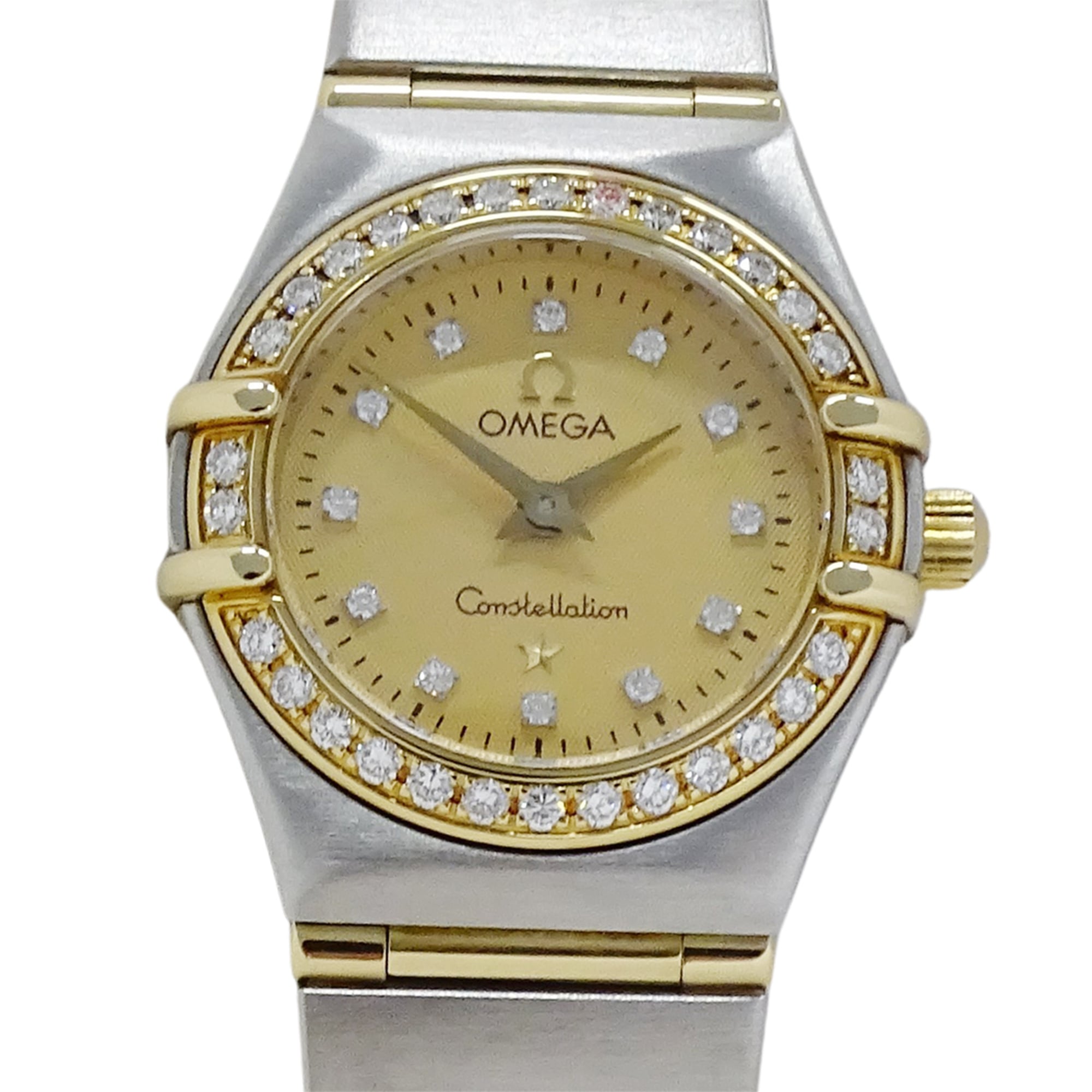 Omega Constellation 1267.15 Gold Dial 22mm Watch