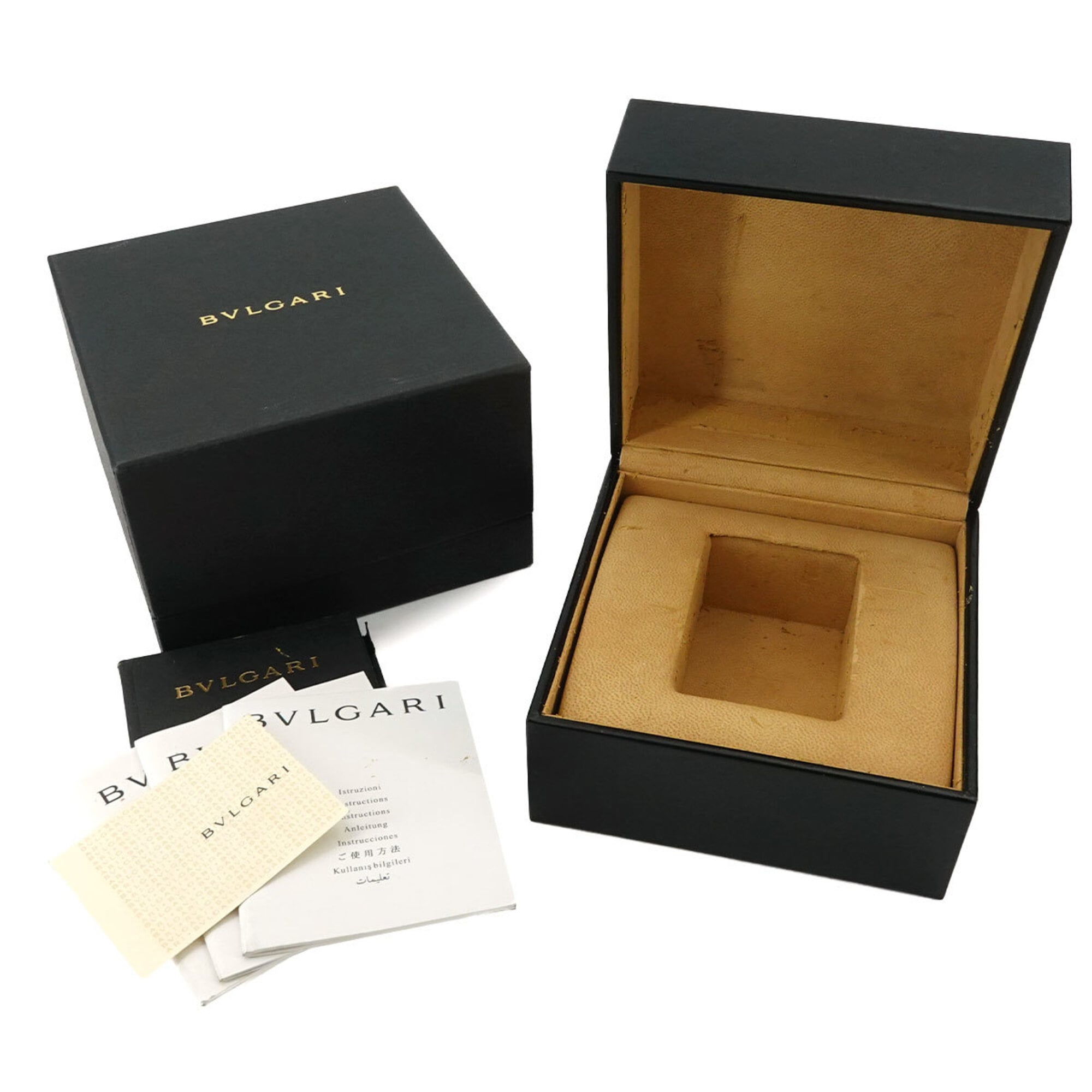 BVLGARI BB33SS Boys' Watch Date Black Quartz