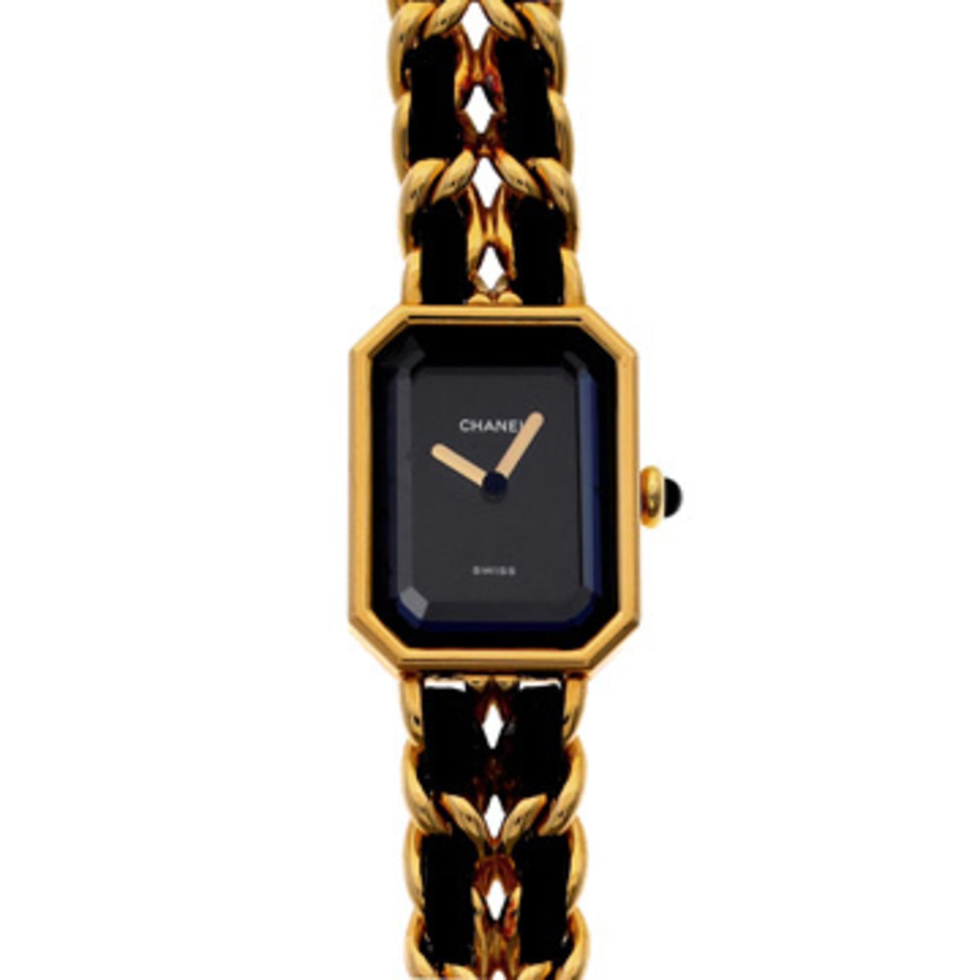 Chanel Premiere Large H0001 Black Dial 20mm Watch