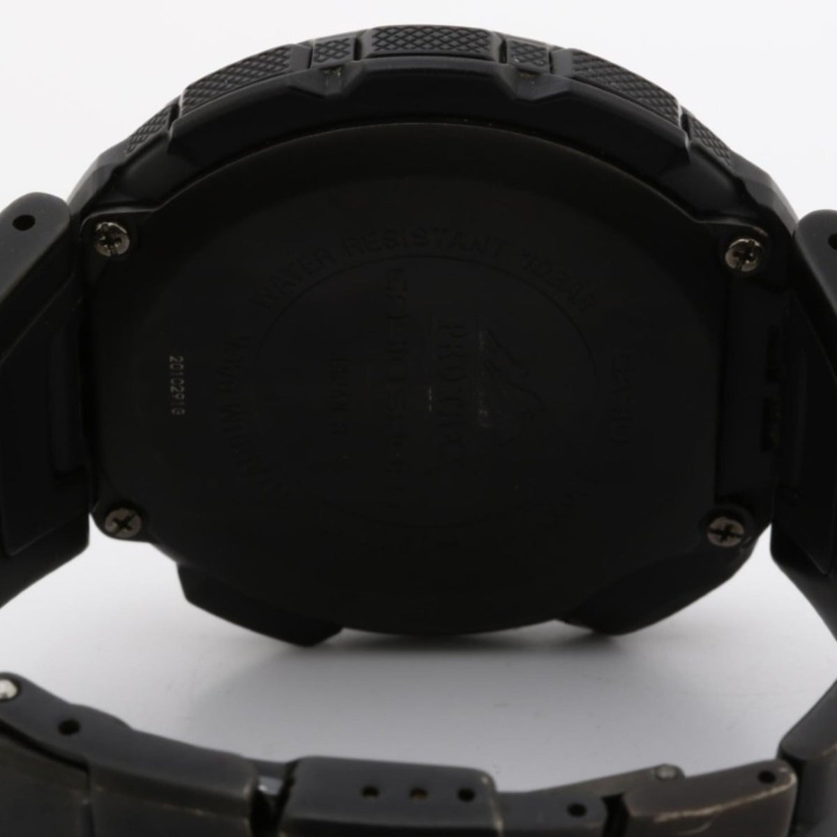 Casio PRO TREK PRW-1300YTJ-1JF horloge met zwarte wijzerplaat, 46 mm