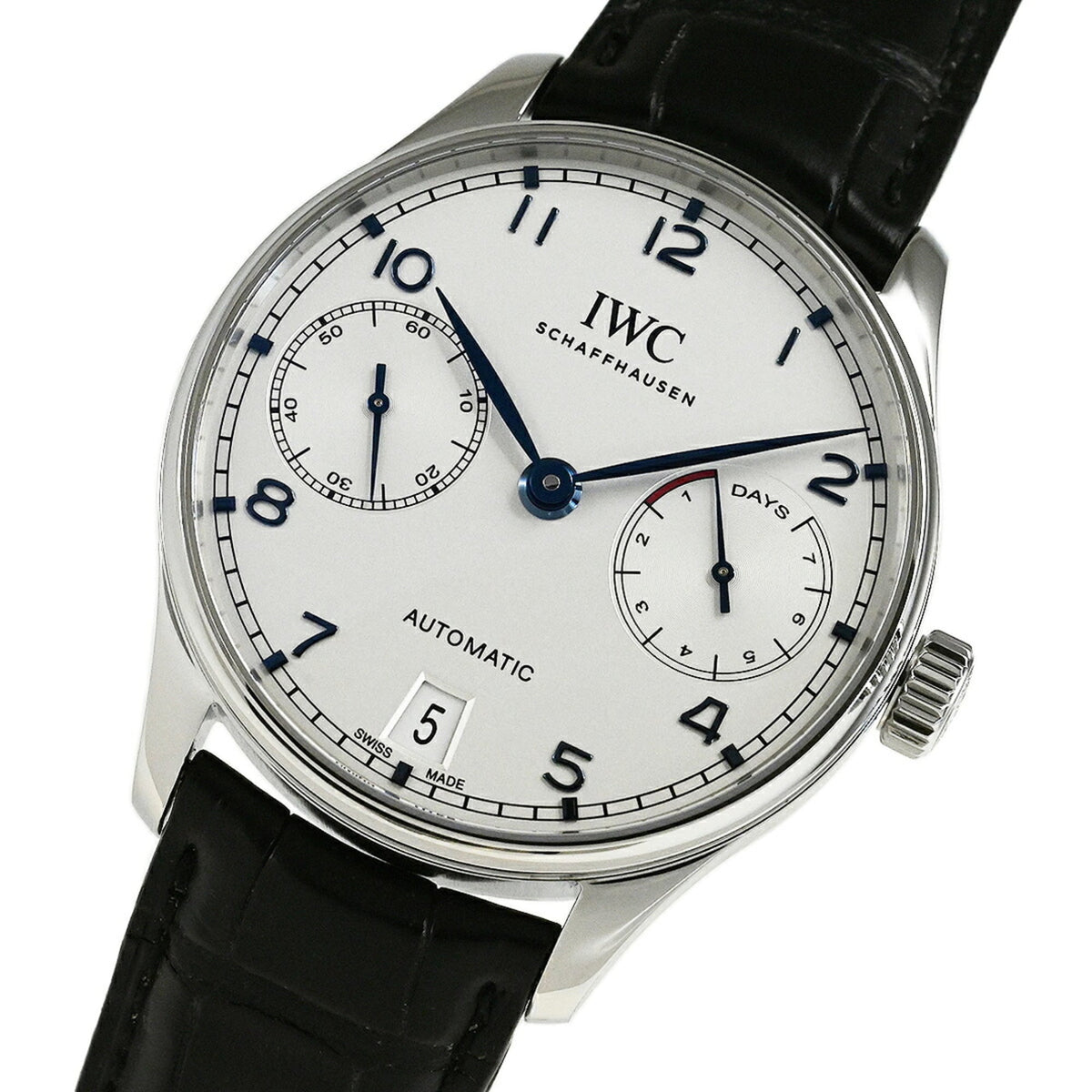 IWC Portugieser IW500705 Silver Dial 42mm Watch