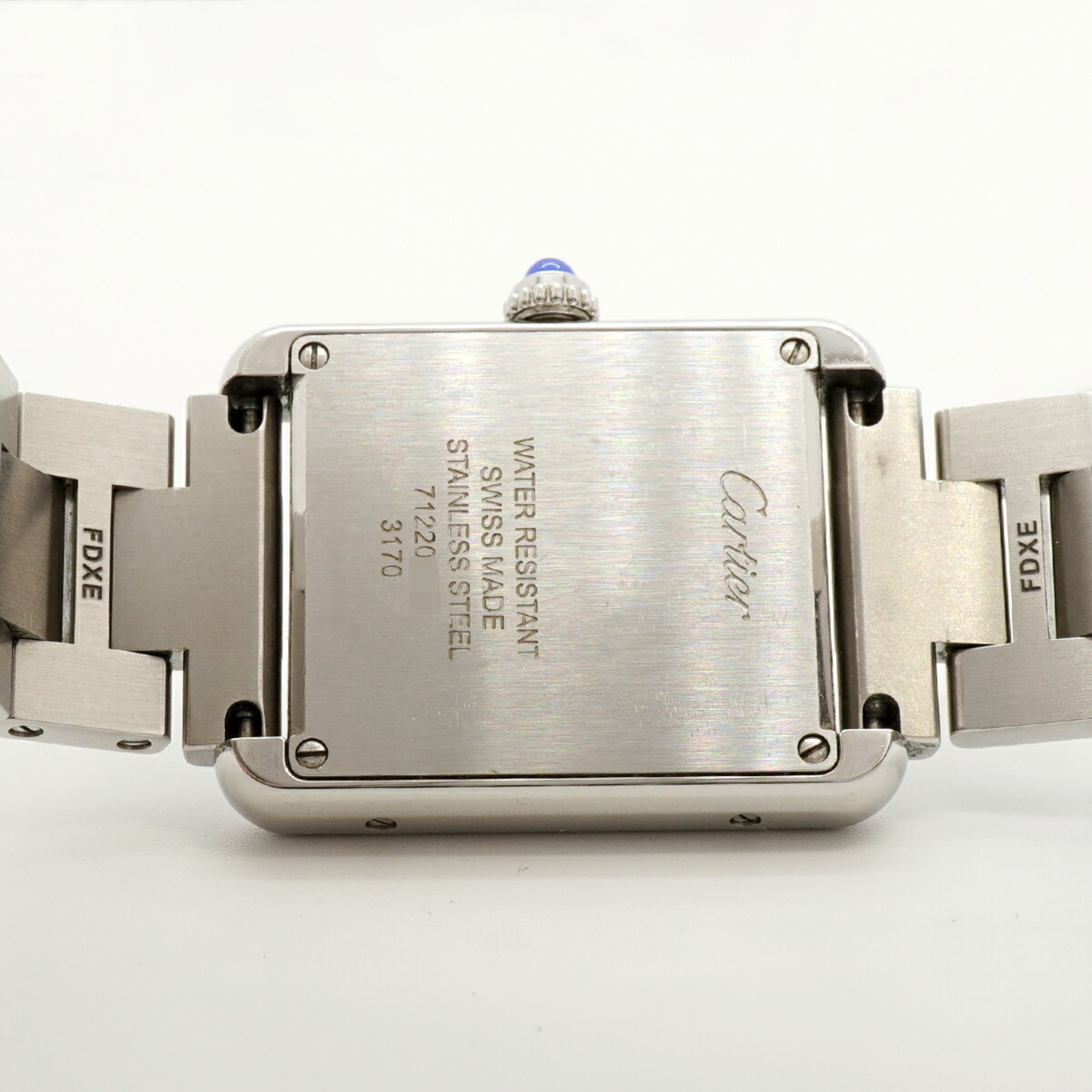 Cartier Tank Solo SM W5200013 Silver Dial Women's Watch