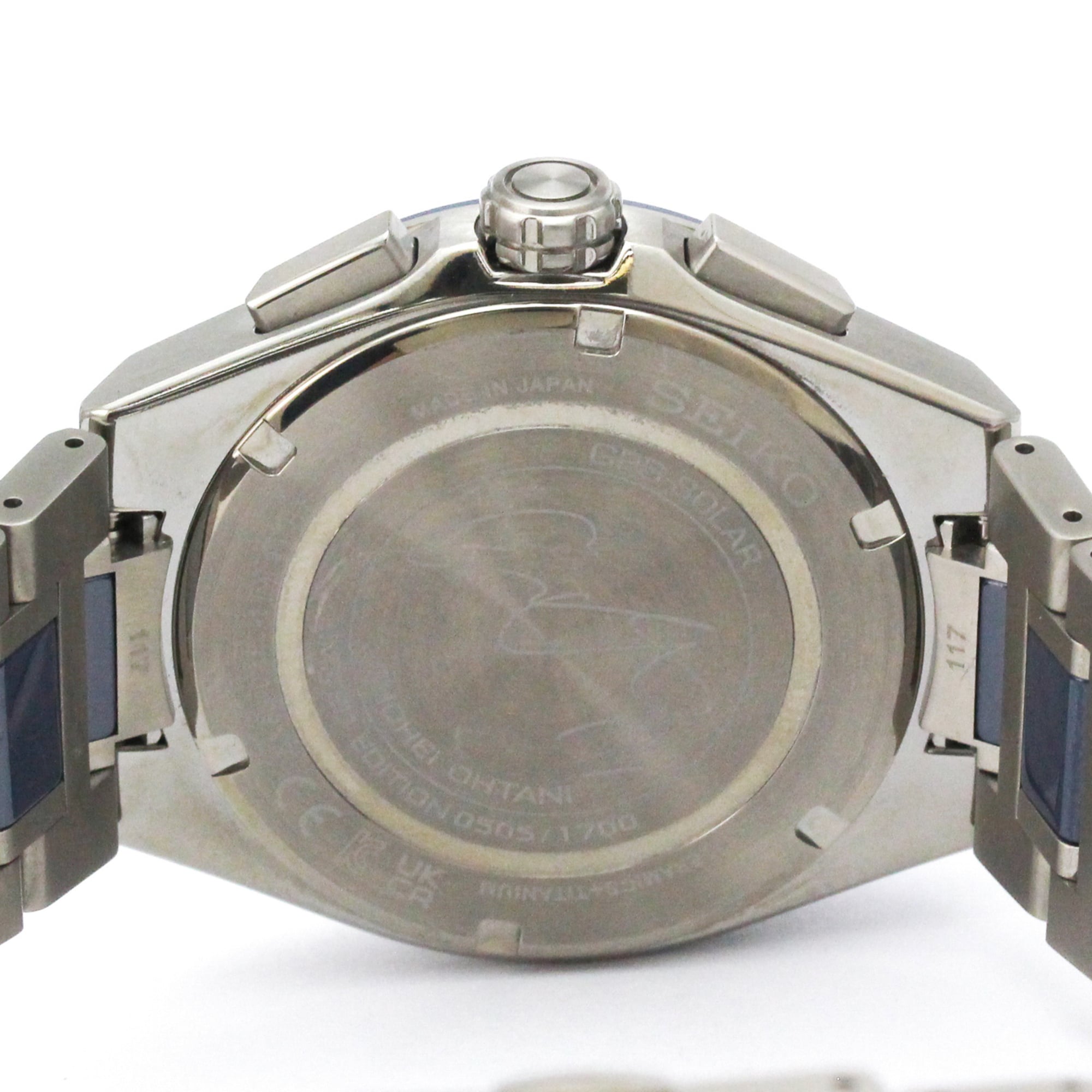 Seiko Astron SBXC165(05X83-0AF0) Blue Dial 43mm Watch