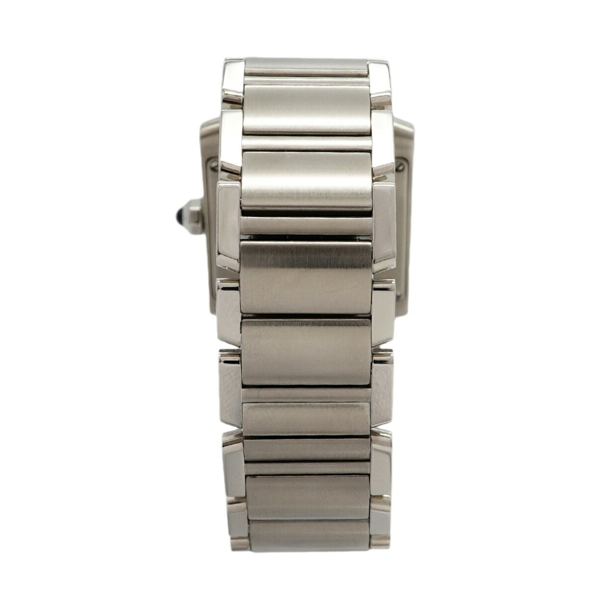 Cartier Tank W51011Q3 Ivory Dial Stainless steel 25mm Watch