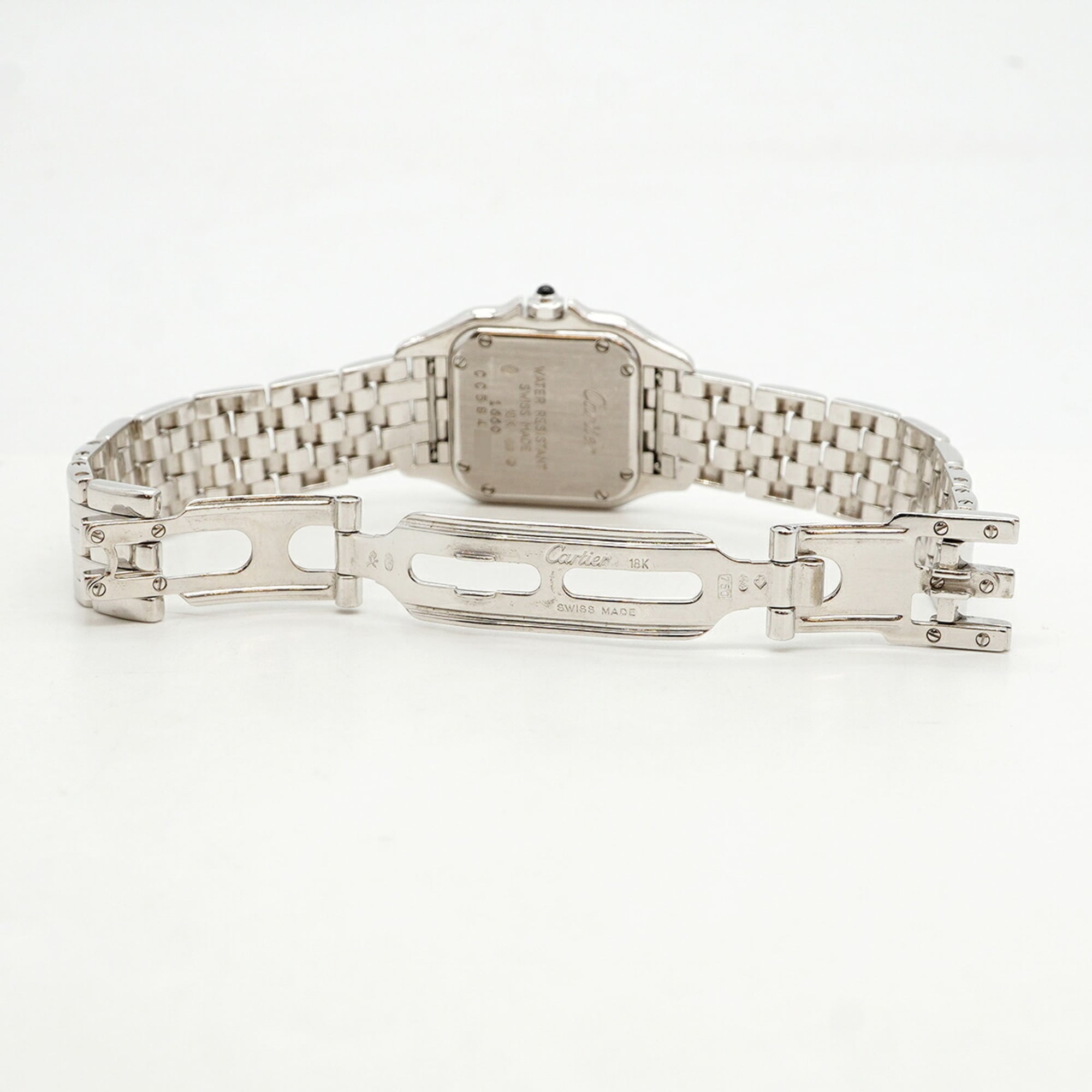 Cartier Panthère SM 750 WG 1660 W25052F3 Orange Dial Wo