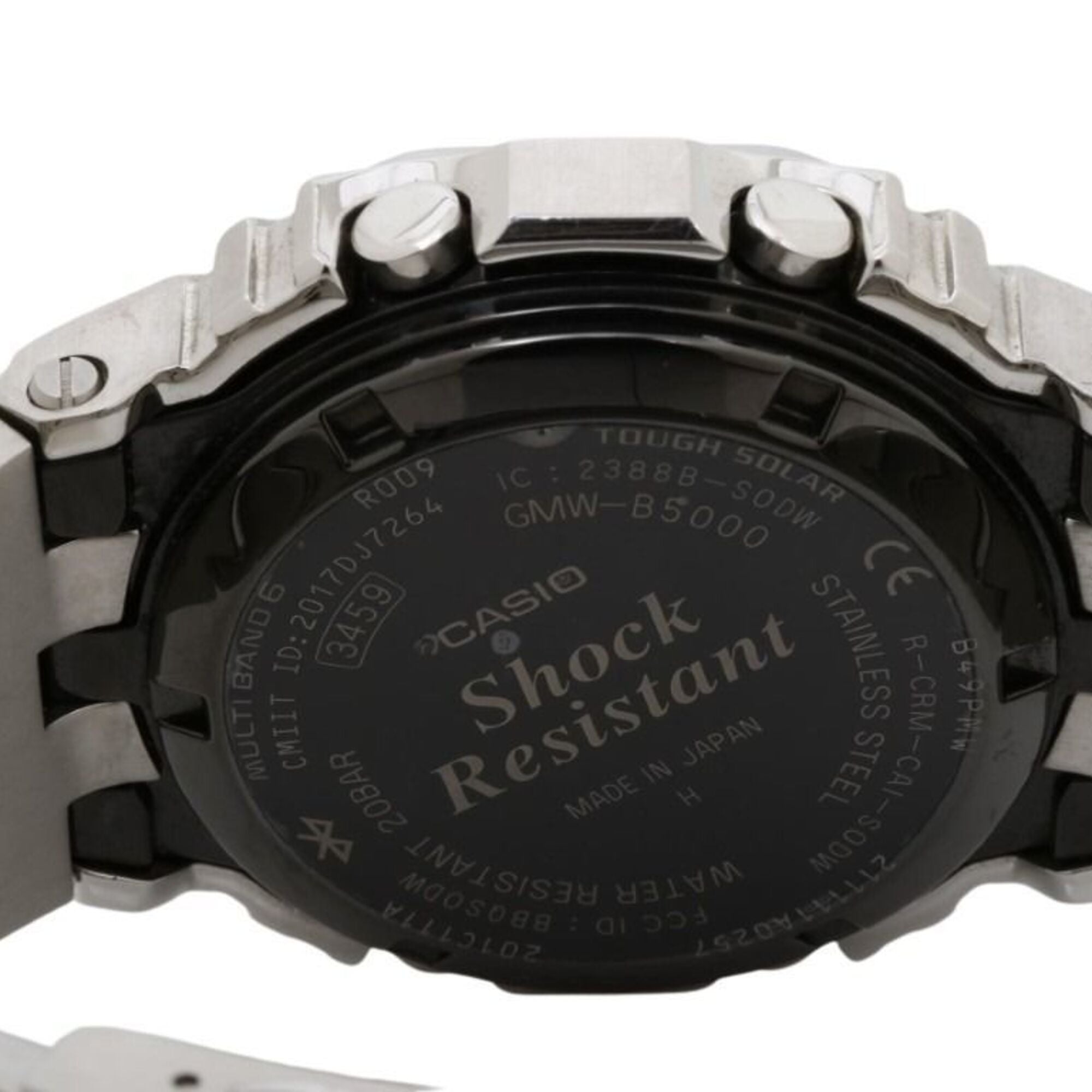 Montre Casio G-SHOCK série FULL METAL 5000 GMW-B5000D-1JF Noir, cadran de 43 mm