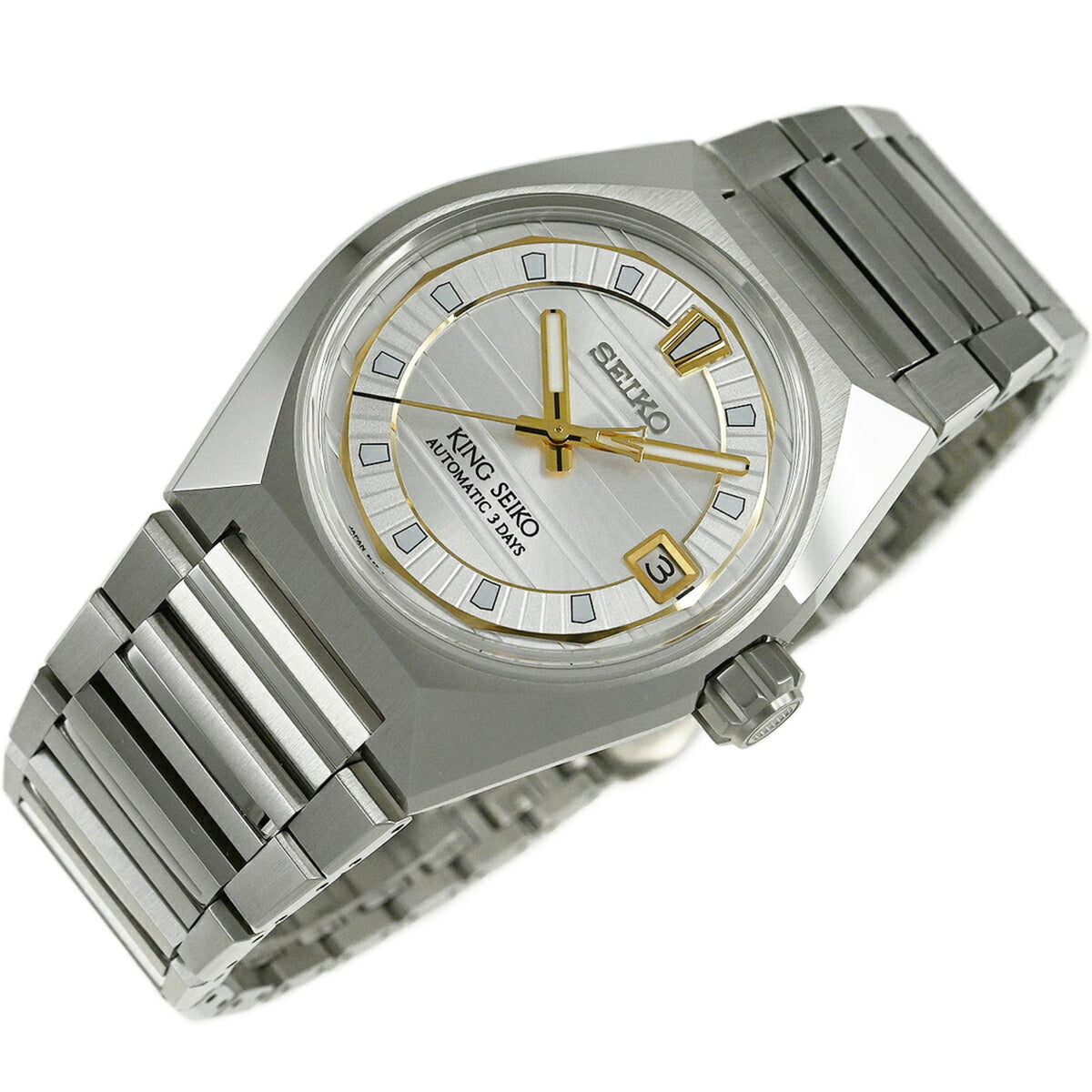 Seiko King Seiko VANAC SDKV005 Silver Dial 41mm Watch