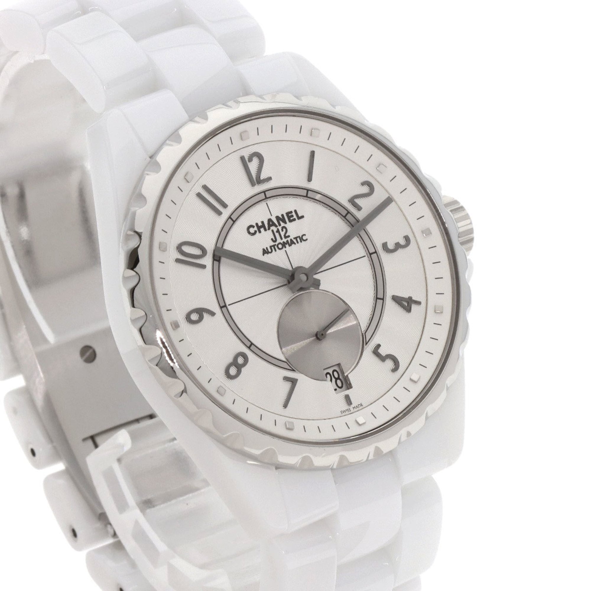 Montre pour garçon CHANEL H3837 J12 365 en céramique/céramique
