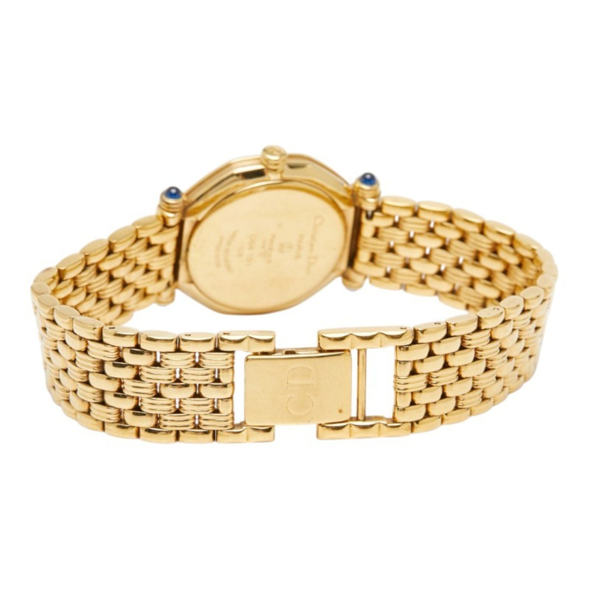 Montre Christian Dior « Dior Octagon » D64, cadran doré, 25 mm