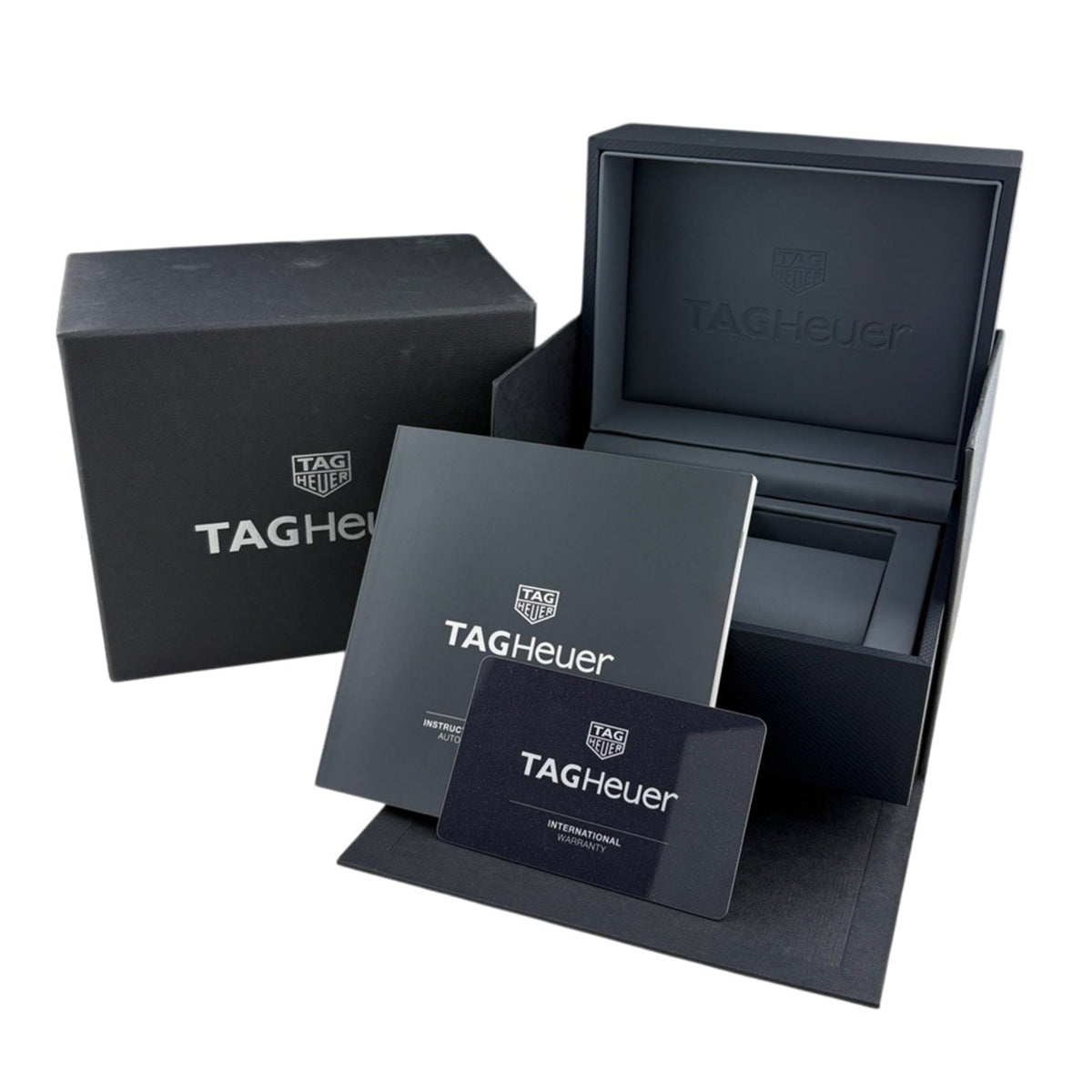 TAG Heuer Carrera 11P WBN2413, marineblaues Zifferblatt, 29 mm Uhr
