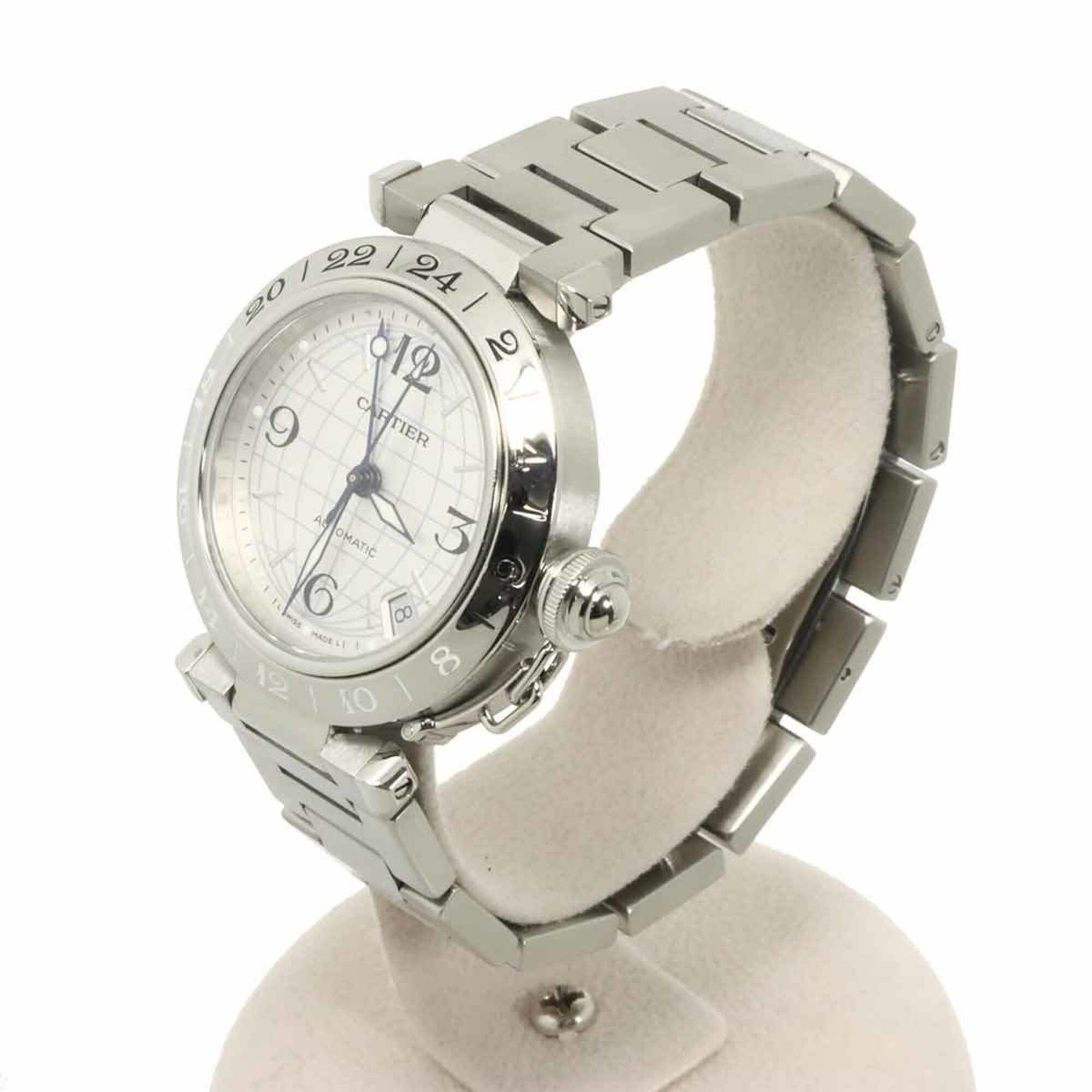 Cartier Pasha W31078M7 Silver Dial 35mm Watch