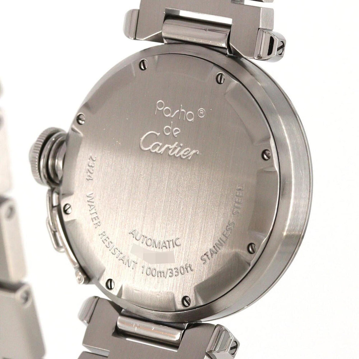 Cartier Pasha C W31075M7 Rosa Zifferblatt 35 mm Uhr
