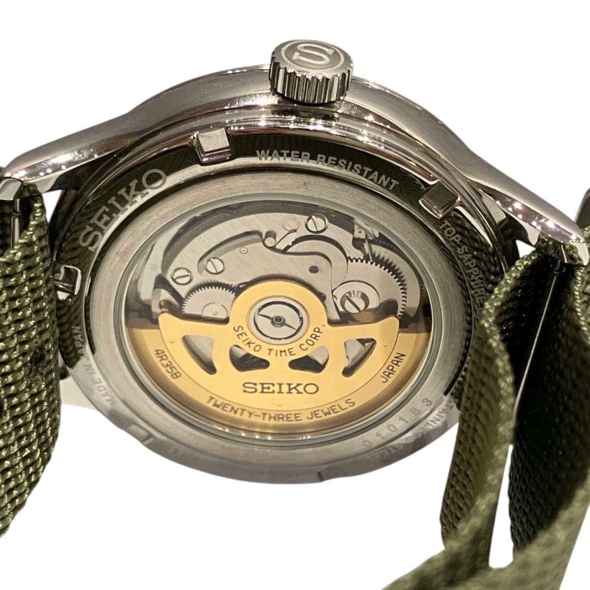 Seiko Presage Japanese Garden 4R35-02S0/SARY205 White Dial 41mm Watch