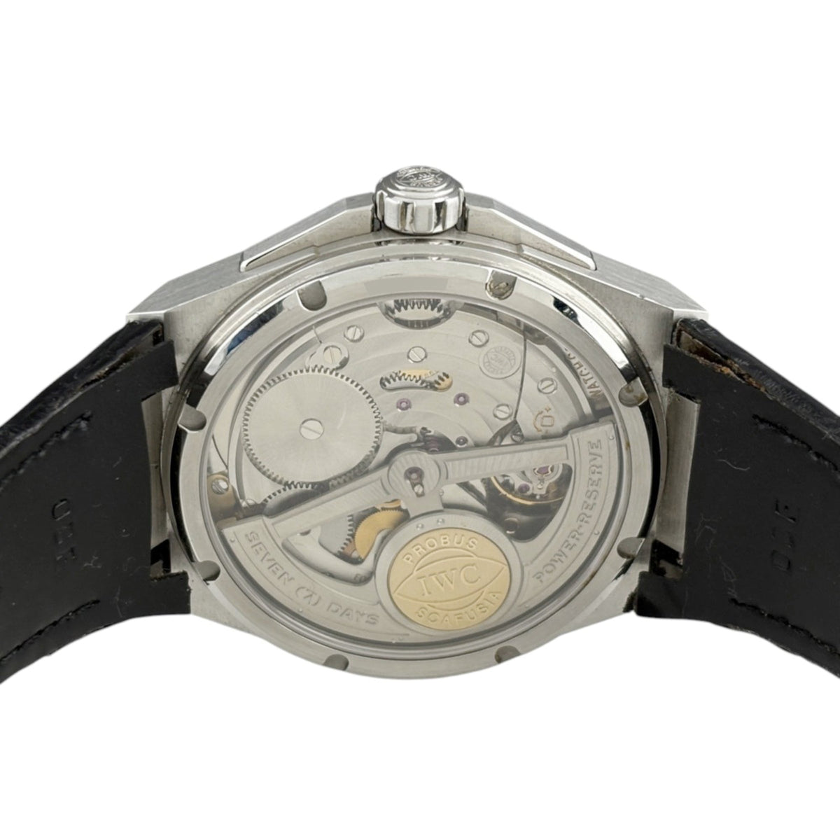 IWC Big Ingenieur IW500501 horloge met zwarte wijzerplaat, 45 mm