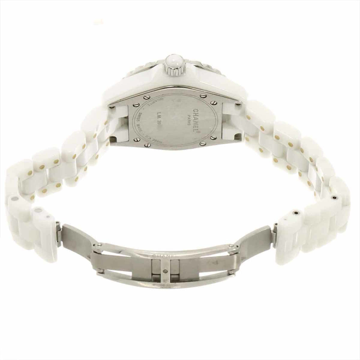 Chanel J12 33 mm H1628 horloge met witte wijzerplaat, 34 mm