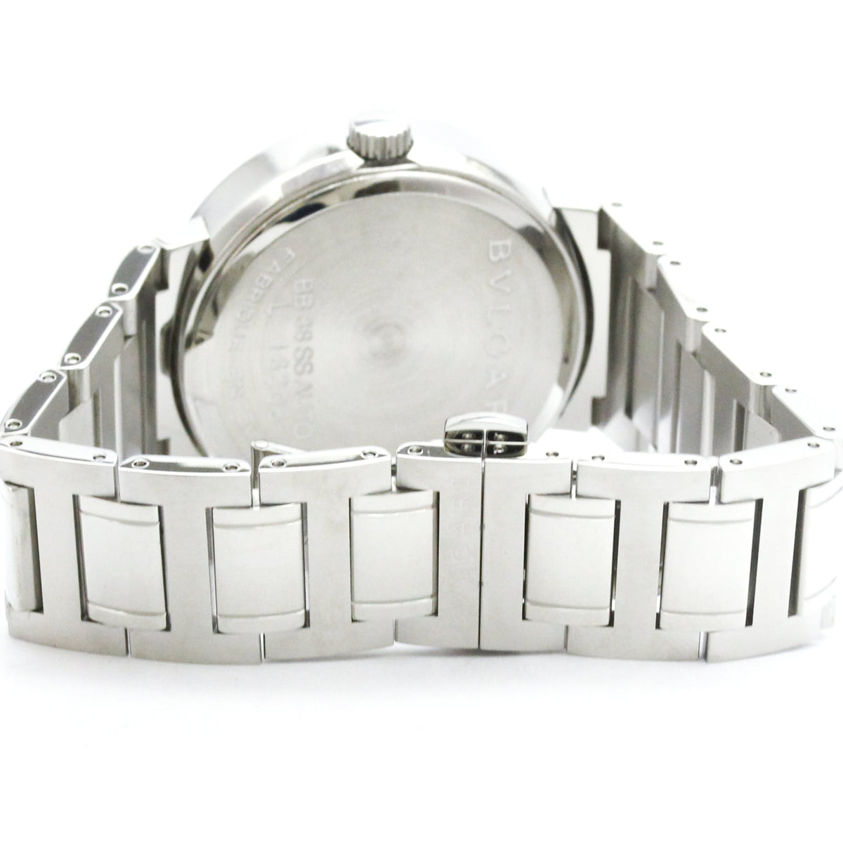 Bulgari Bulgari Bulgari BB38SS AUTO Silber Zifferblatt 38 mm Uhr