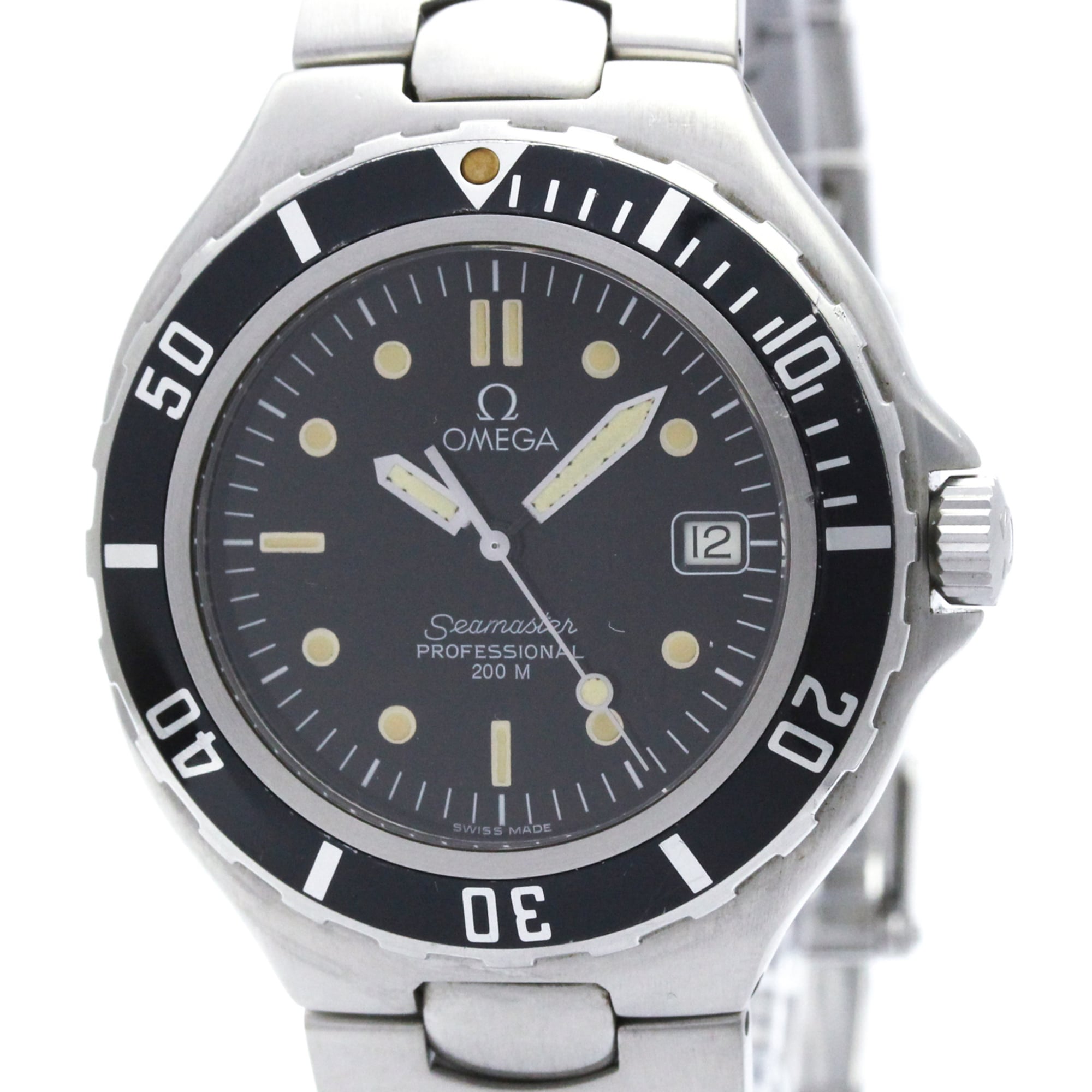 OMEGA Seamaster Professional 200M Large Size Steel Mens Watch