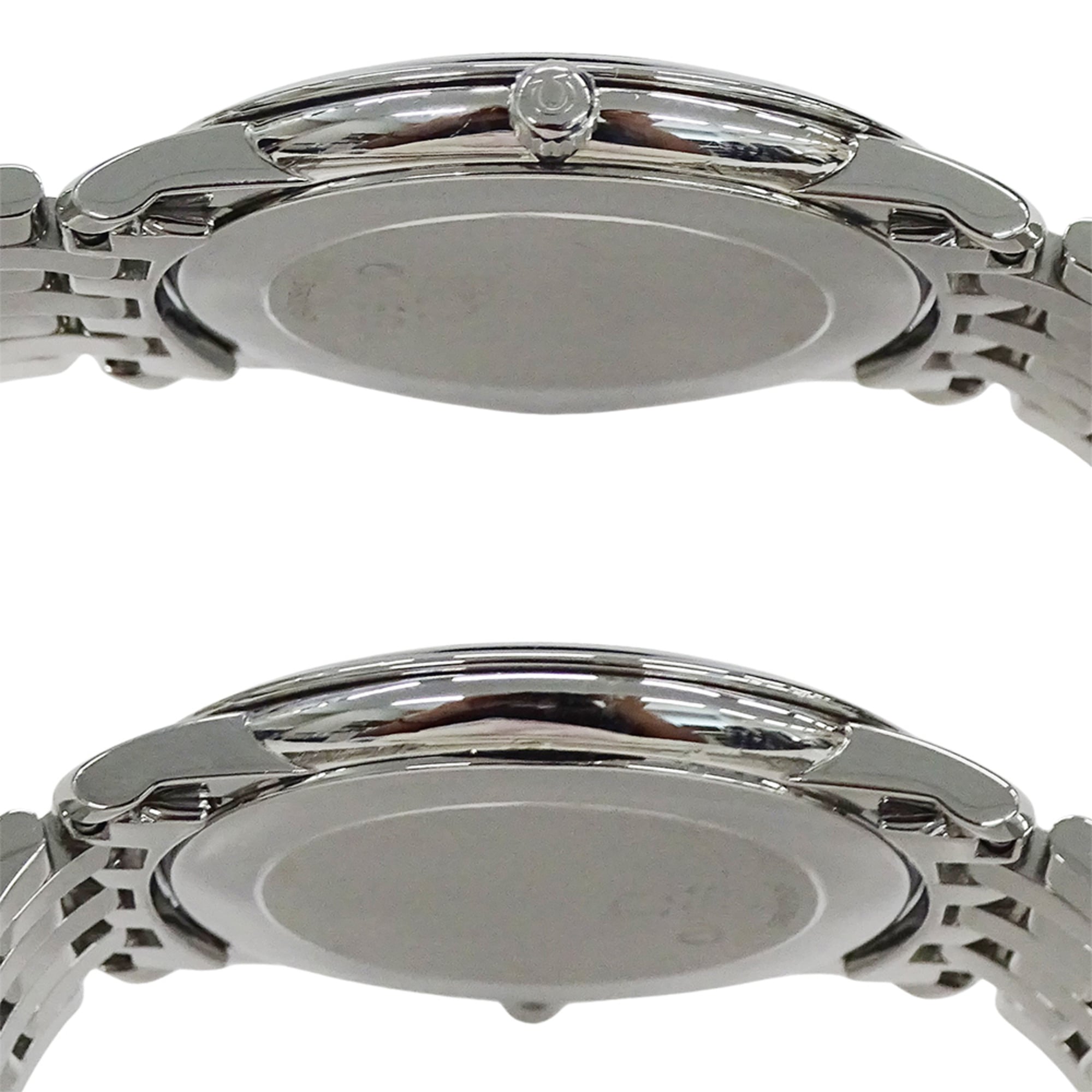 Omega De Ville Prestige 4510.31 Herrenuhr, Markenuhr, Datum, Quarz, Edelstahl (SS), Silber
