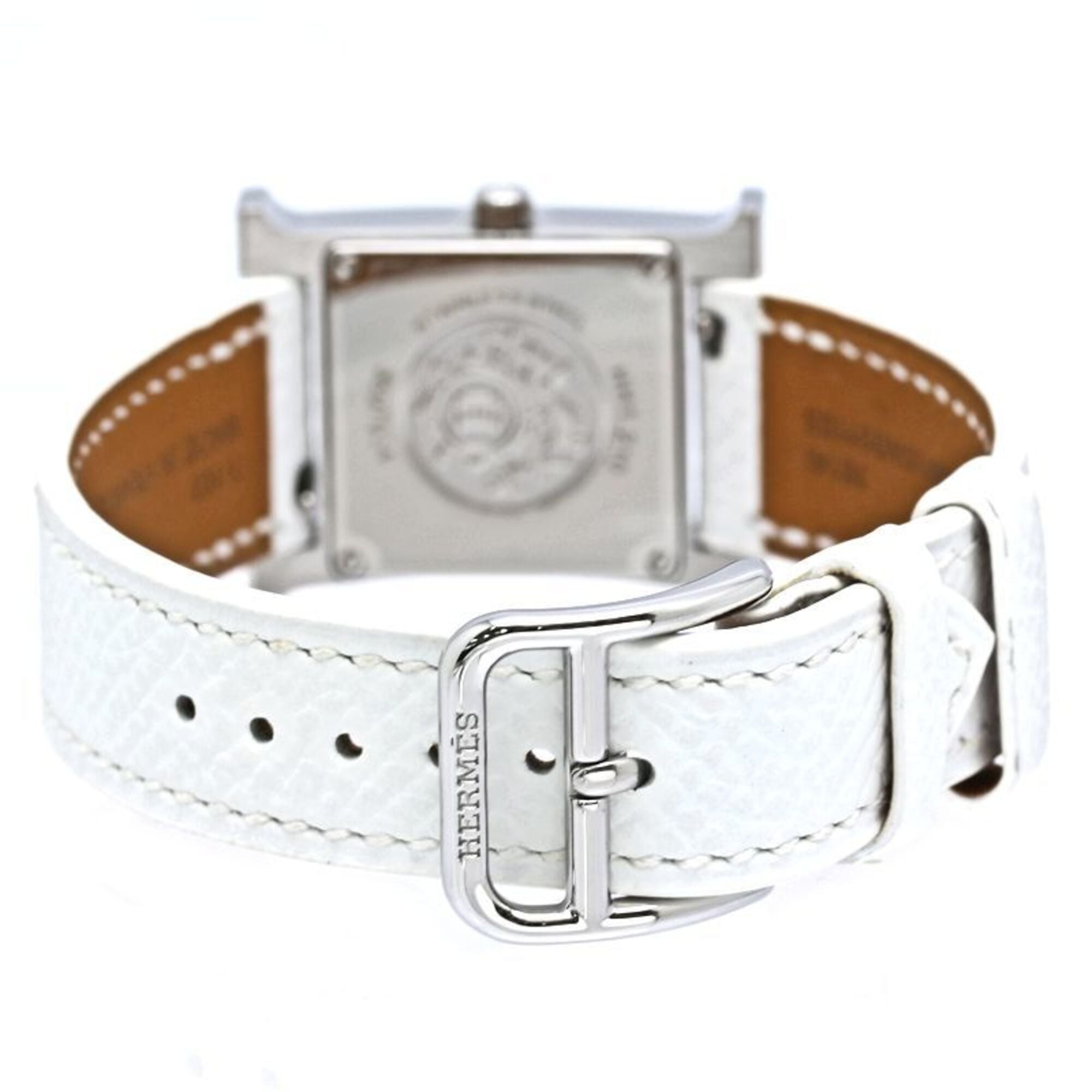 HERMES H-Watch HH1.210.131 UU01 Damenuhr Edelstahl x Epsom 40438