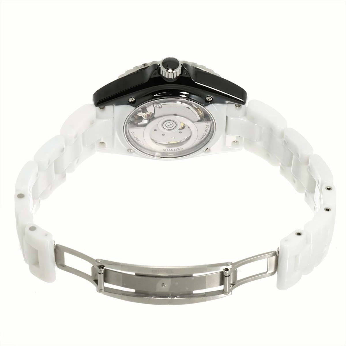 Chanel J12 Paradox 38 mm H6515 Zwart, witte wijzerplaat 39mm Horloge