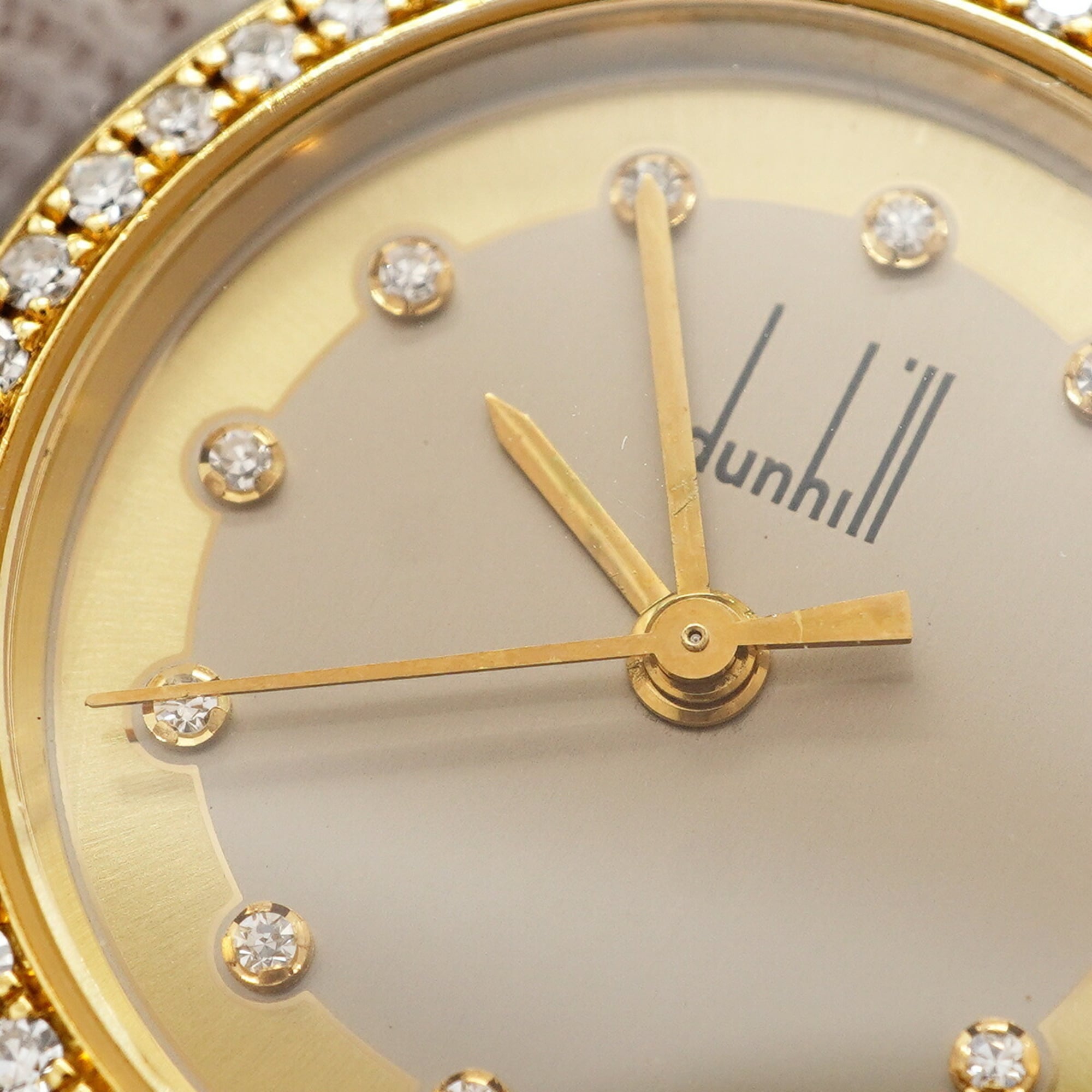 Dunhill Elite GZl1j89k Gold Dial 26mm Watch