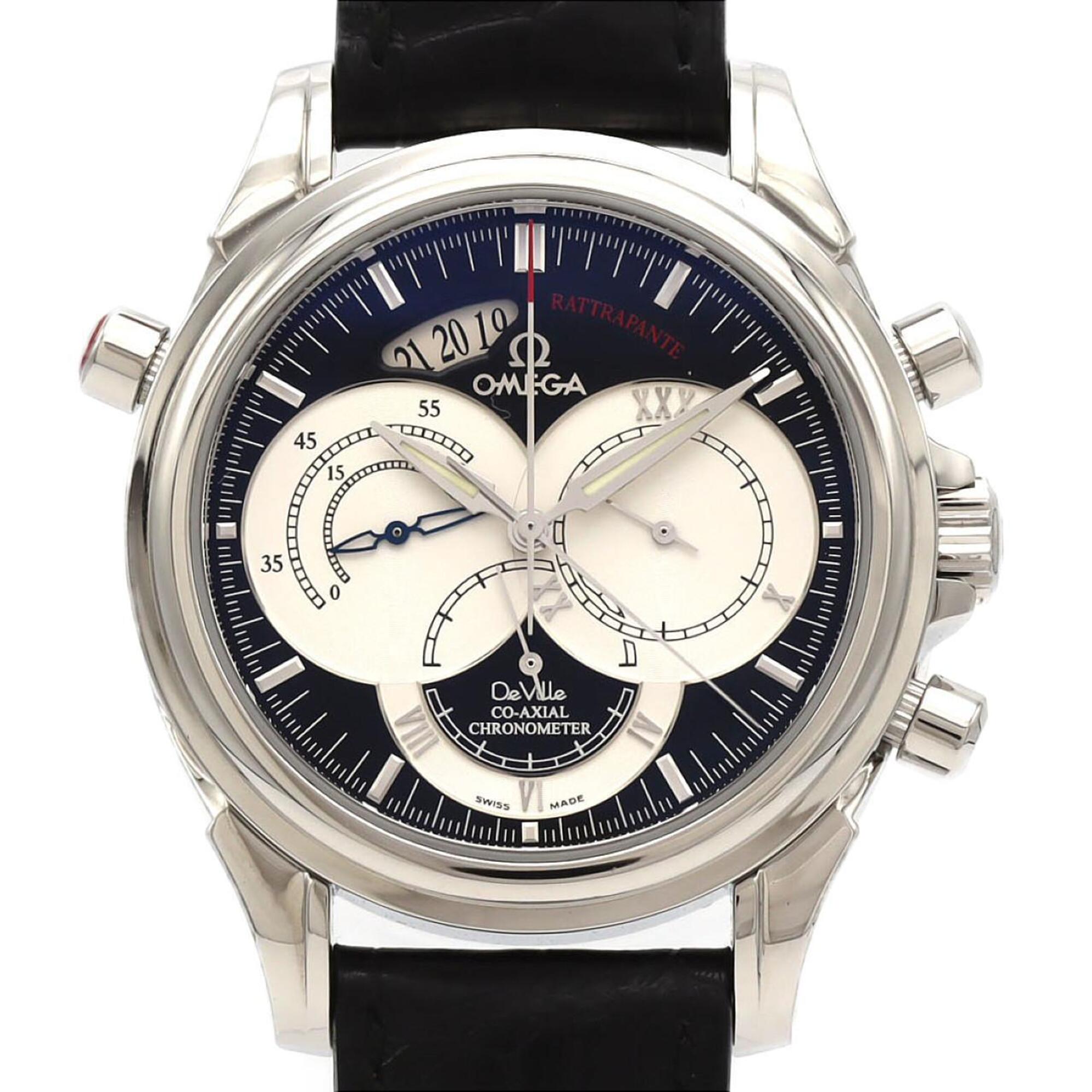 Omega De Ville Co-Axial Rattrapante 4847.50.31 Stainless Steel Automatic Watch