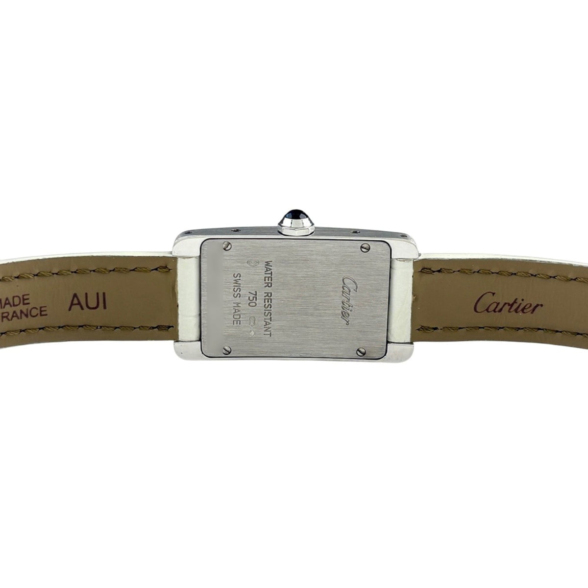 Cartier Tank American W2601956 Ivory Dial 19mm Watch