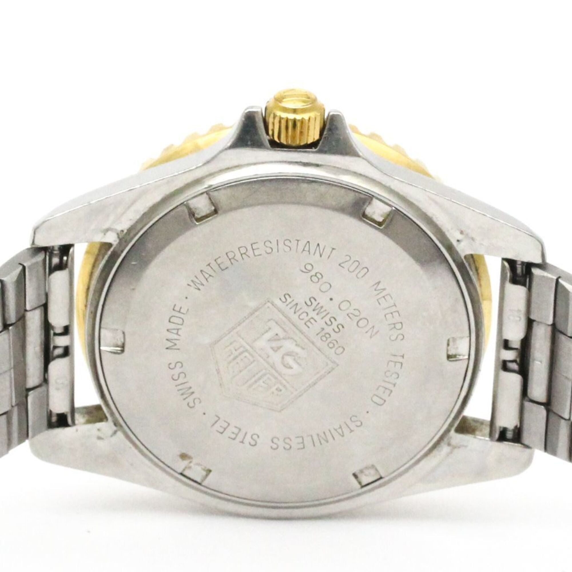 TAG HEUER 1000 Professional Gold Plated Steel 980.020