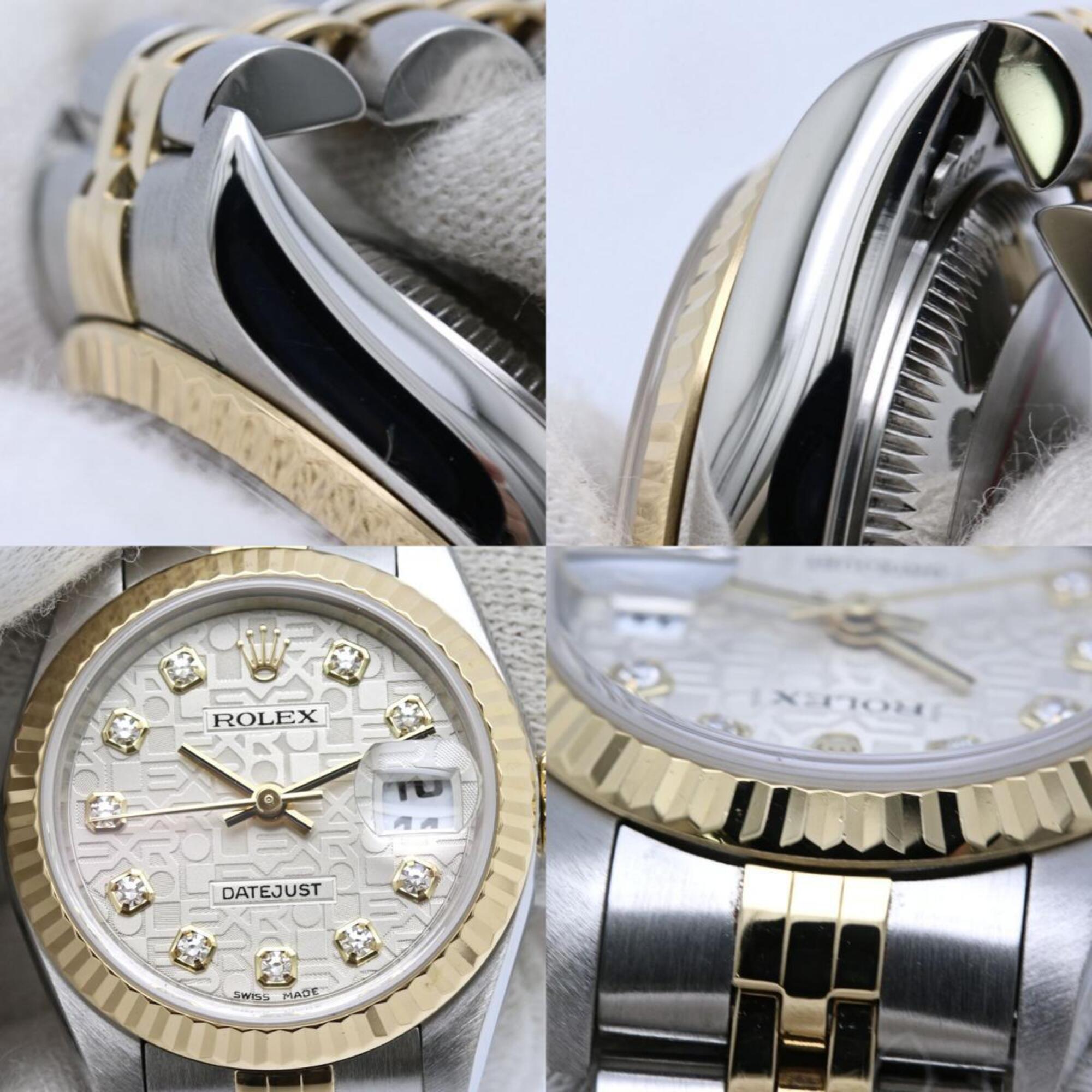 ROLEX Datejust 10P Diamond 79173G Wo 40550