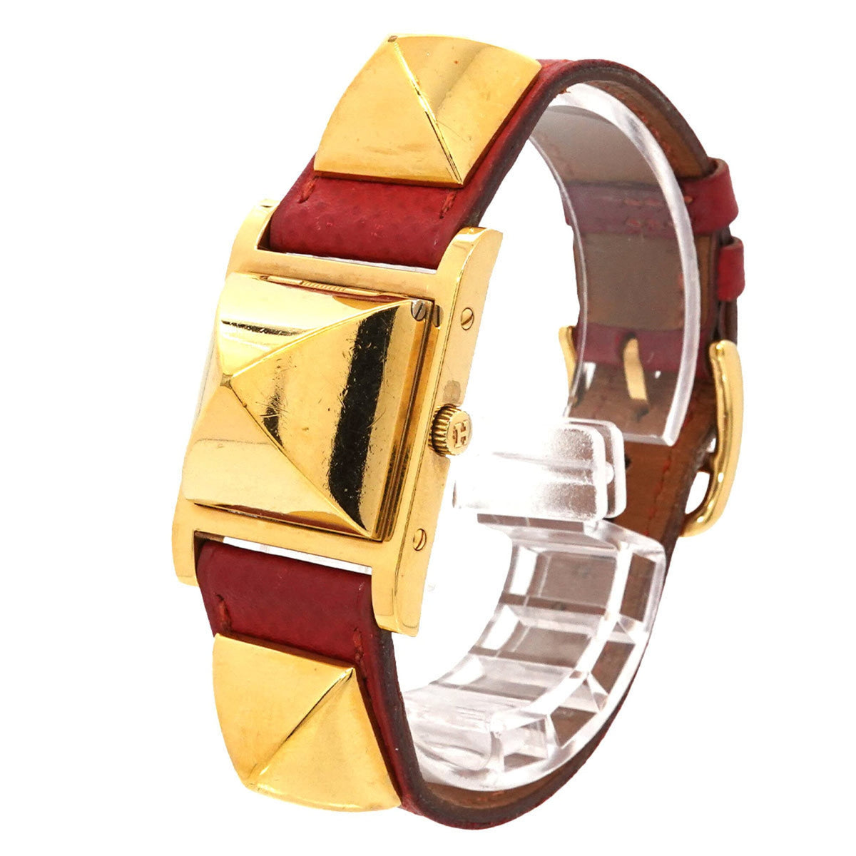 Hermes Medor GZl1ldxb White Dial 23mm Watch