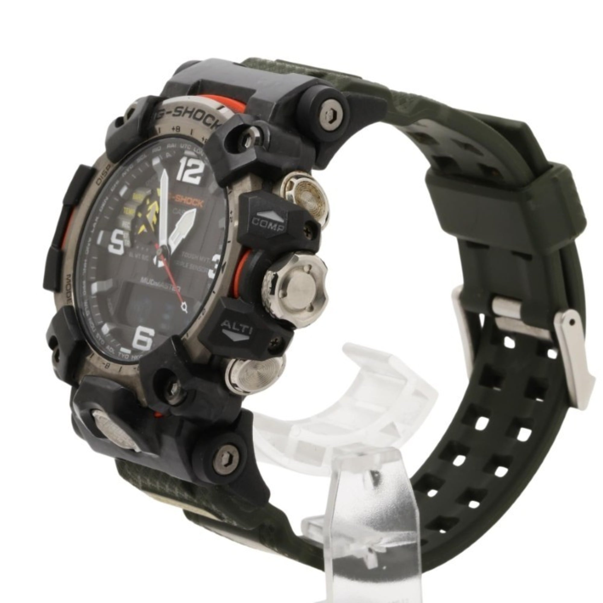 CASIO G-SHOCK MASTER OF G LAND MUDMASTER GWG20001A3JF Black Khaki Resin/Stainless Steel Men's Watch