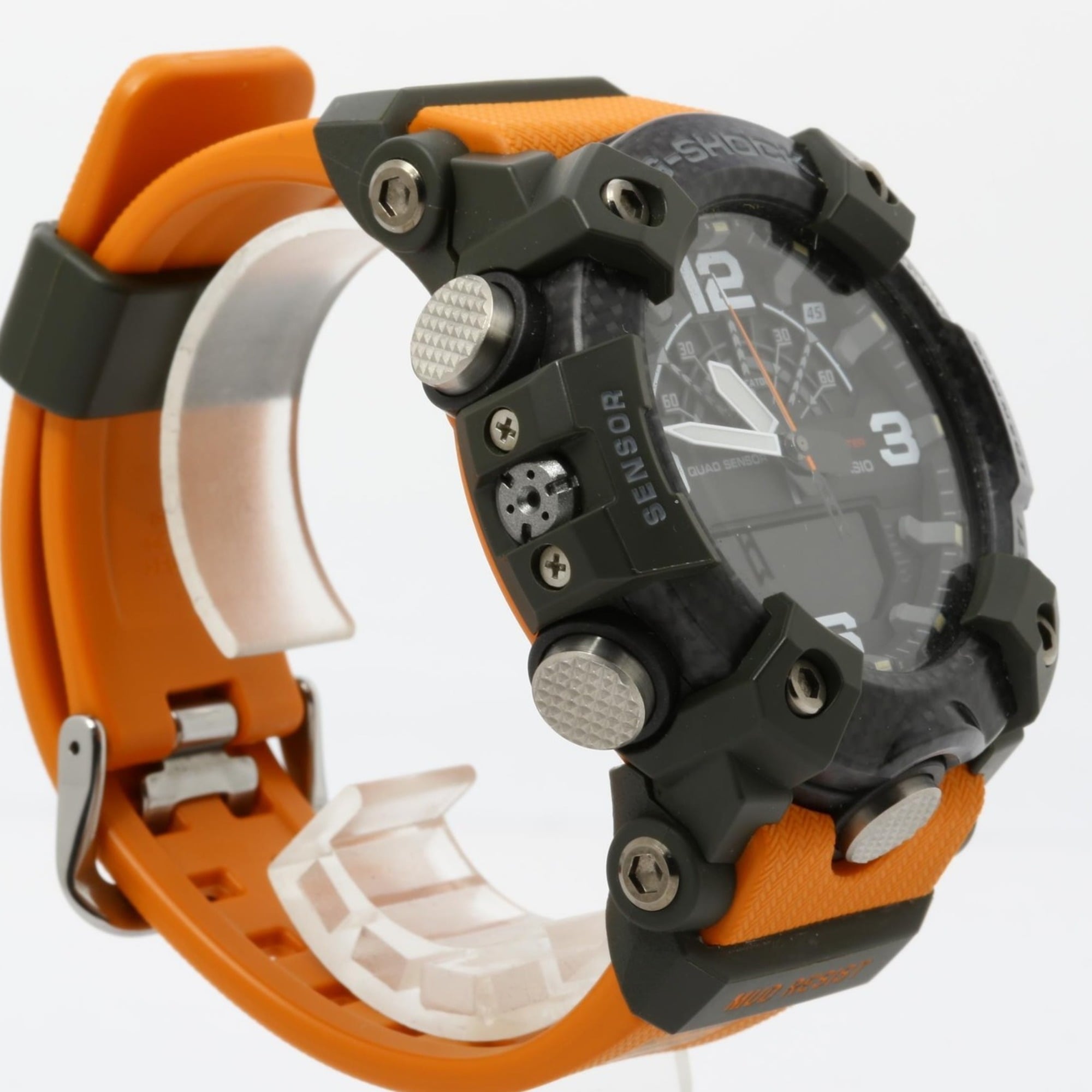 Montre Pour Hommes CASIO G-SHOCK MASTER OF G LAND MUDMASTER GGB1001A9JF, résine imitation fibre Carbone Noir