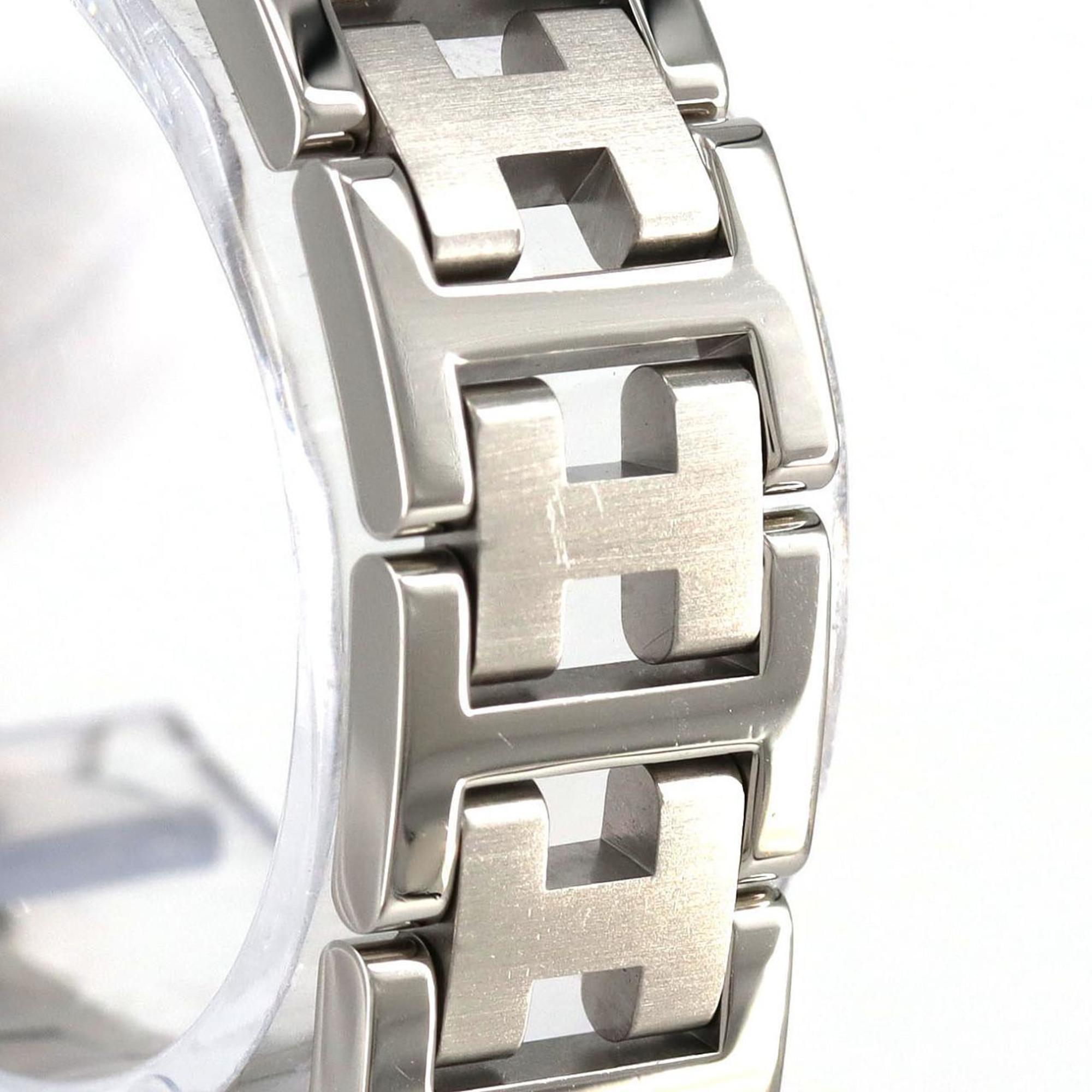 Hermès Clipper CL4.210 roestvrijstalen quartzhorloge
