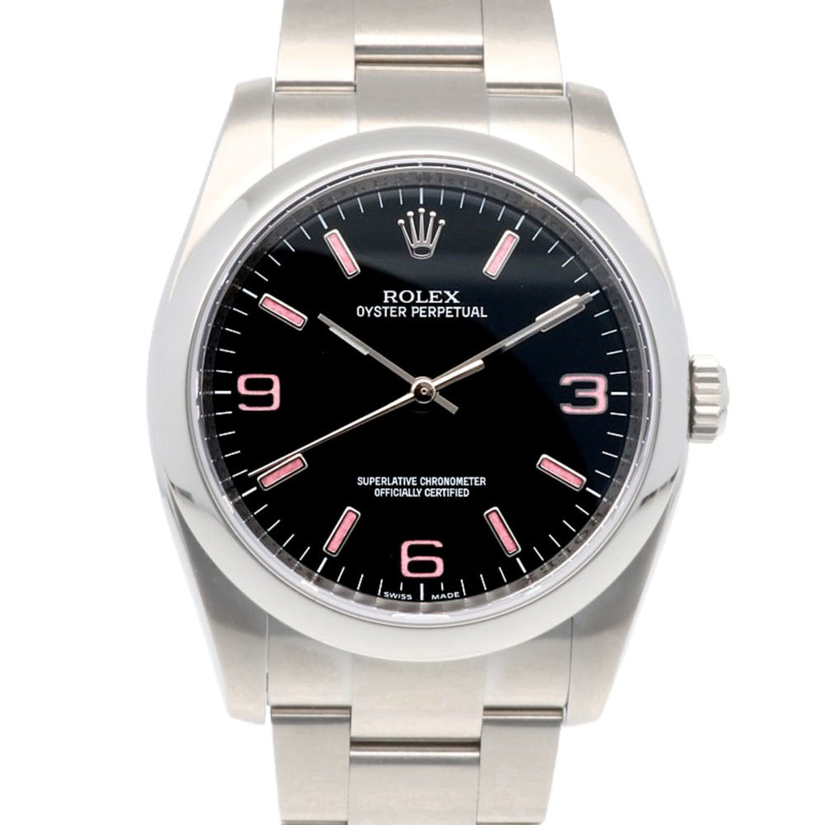 Rolex Oyster Perpetual 116000 Black Dial 36mm Watch