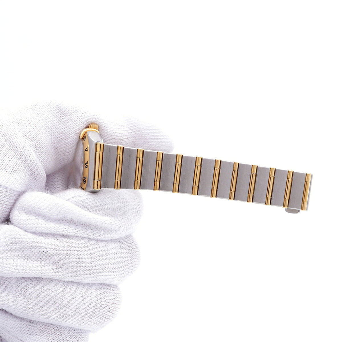 Omega Constellation 12P Diamond 1262.75 Weiß Zifferblatt 22 mm Uhr