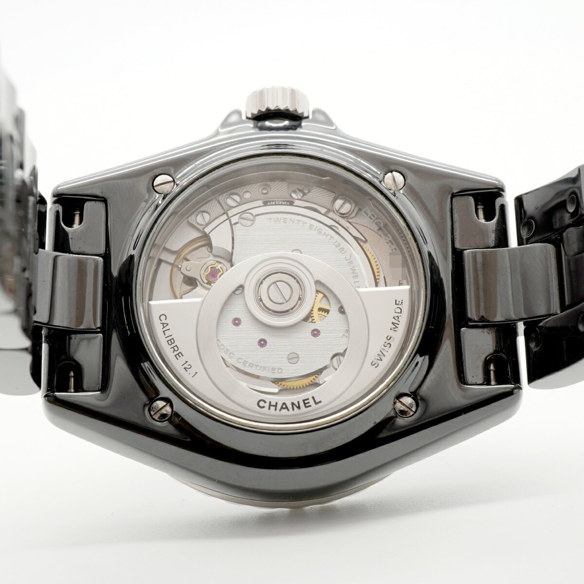Chanel J12 H5697 Black Dial 39mm Watch