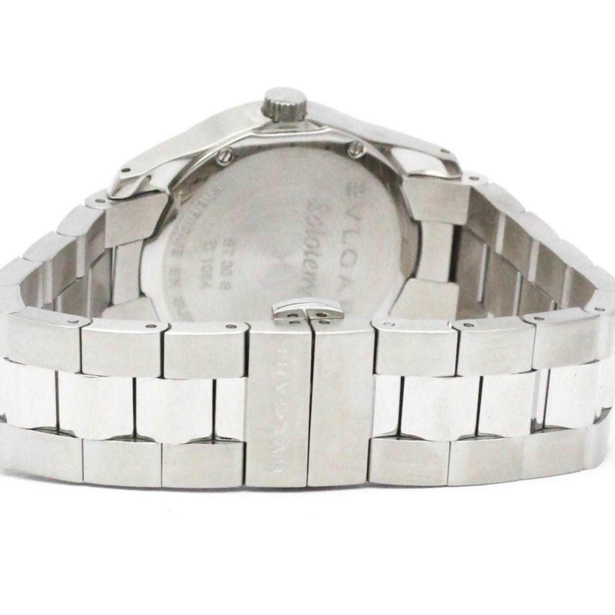 BVLGARI Solotempo Damenuhr aus Edelstahl Quarz ST30S